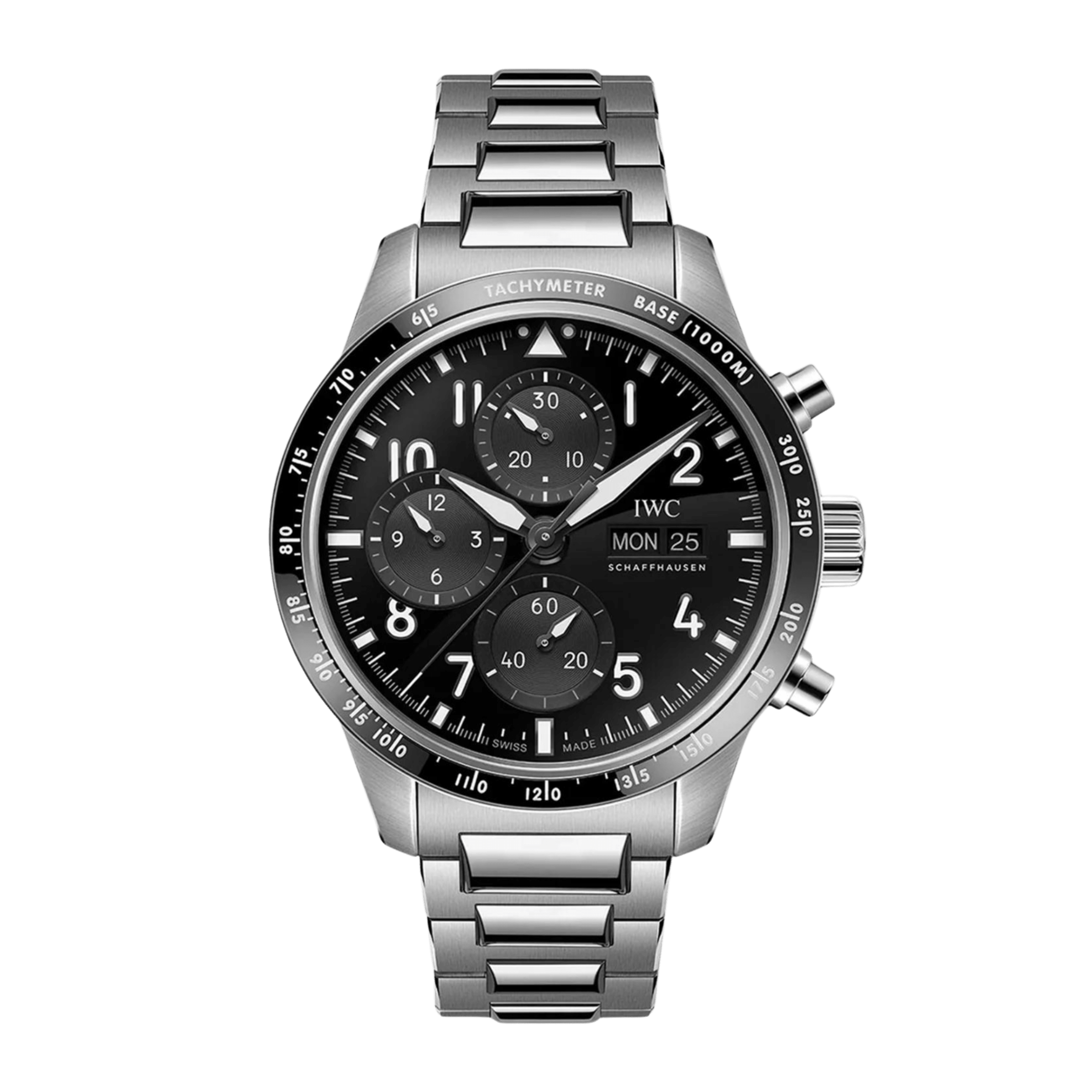 Pilot's Watch Performance Chronograph AMG Titanium Black Dial 41mm Product Image