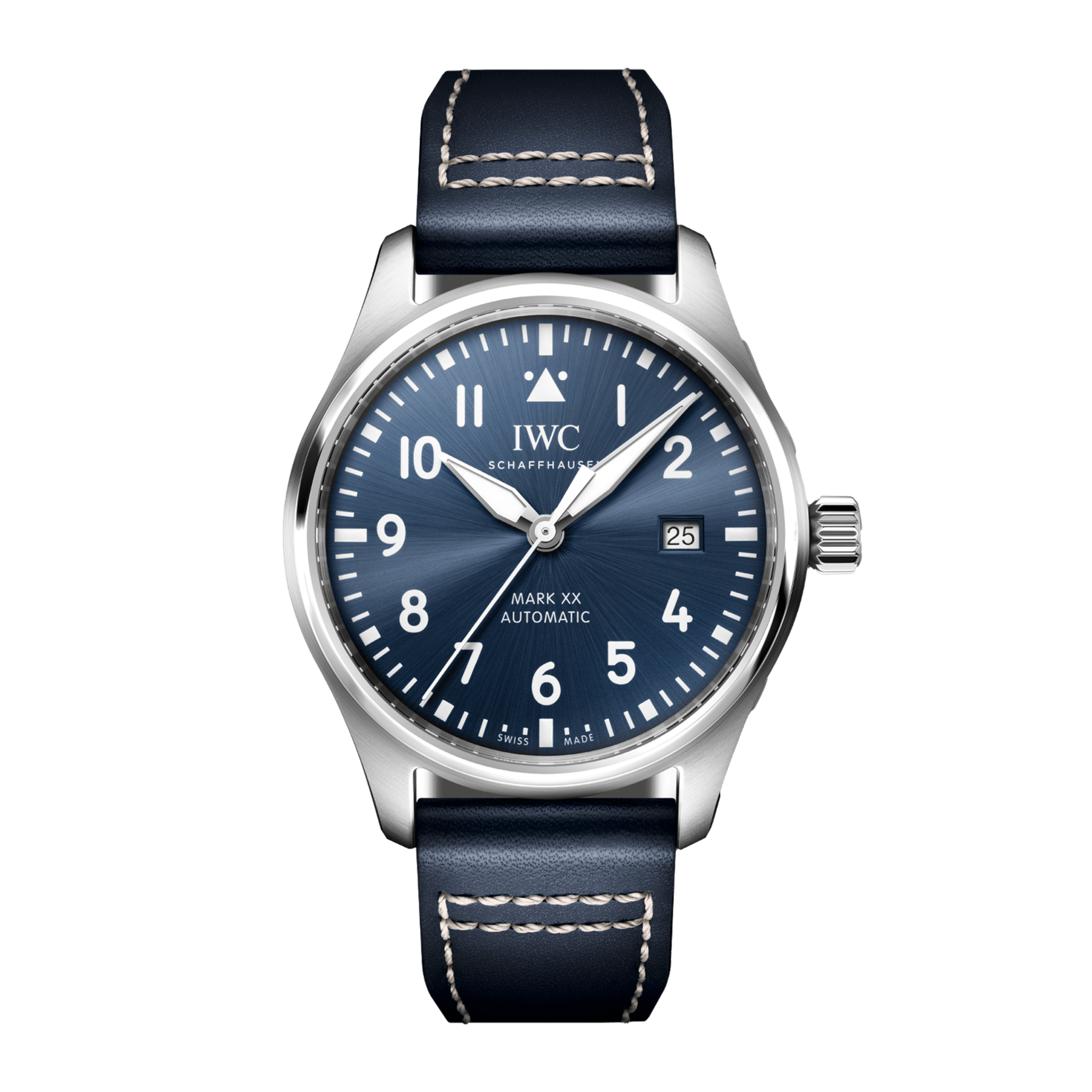 IWC Pilot's Watch Mark XX Steel Blue Dial 40mm IW328203 - Make an