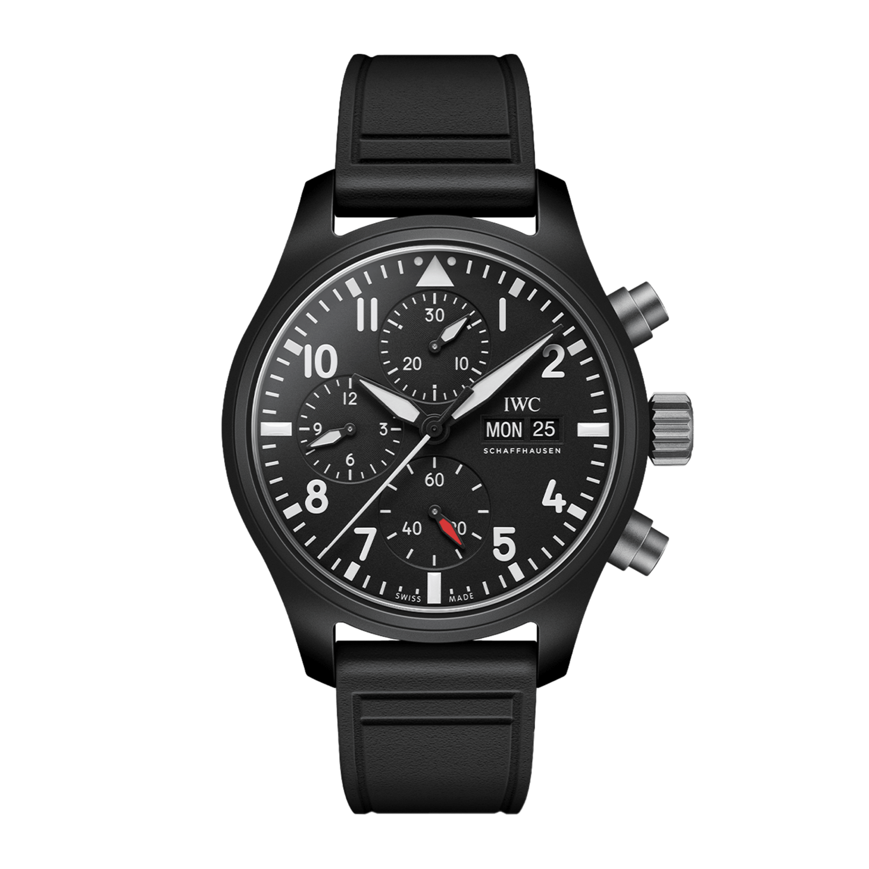 Pilot's Watch Chronograph Top Gun Ceramic Black Dial 41mm Product Image