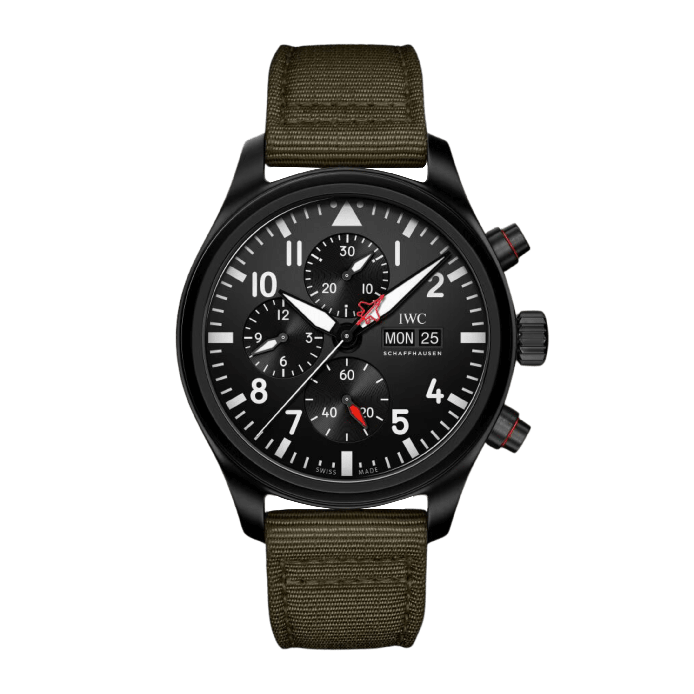 Pilot's Watch Chronograph Top Gun "STFI" Ceratanium Black Dial 44mm Product Image