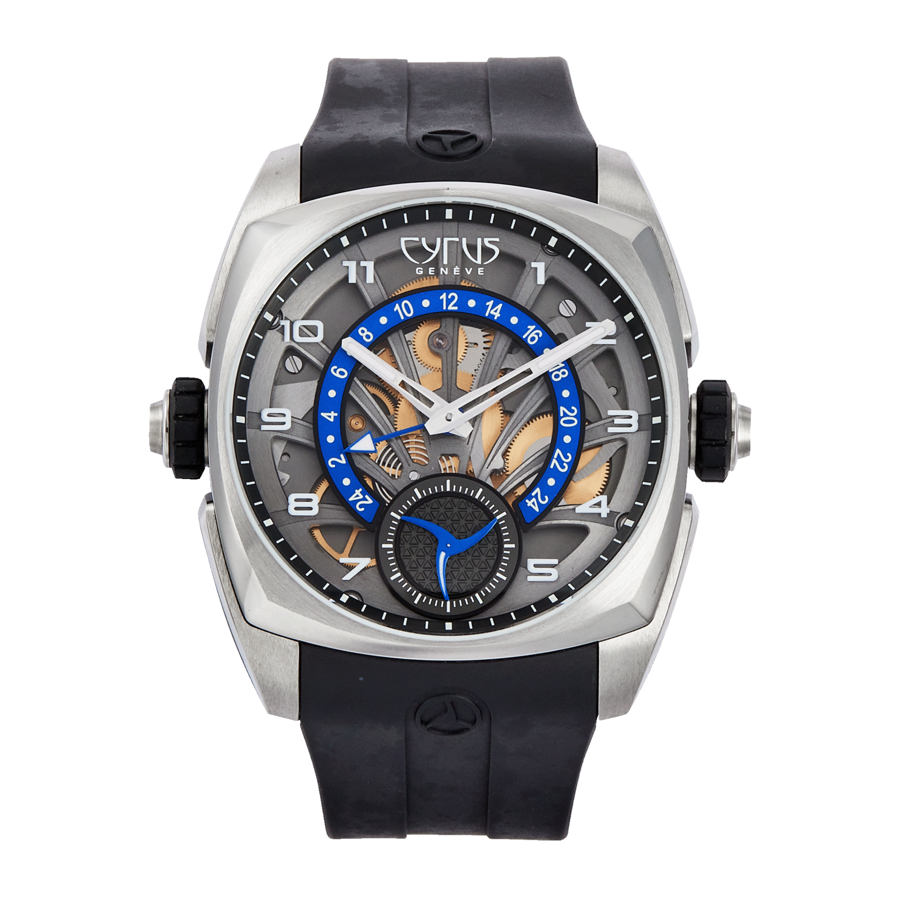Cyrus Klepcys GMT Retrograde Titanium Skeleton Dial 42mm Limited