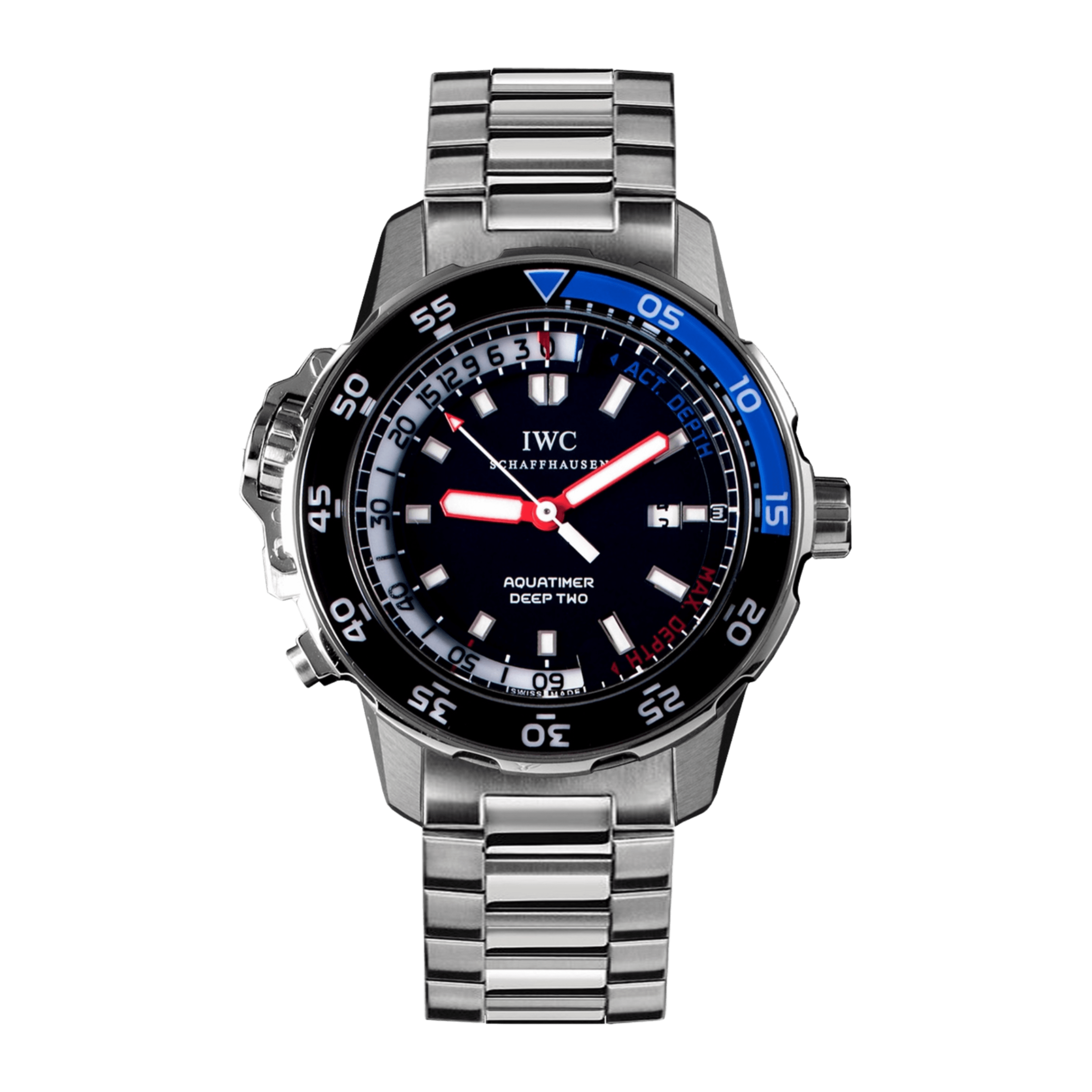 Aquatimer Deep Two Steel Black 46mm Product Image