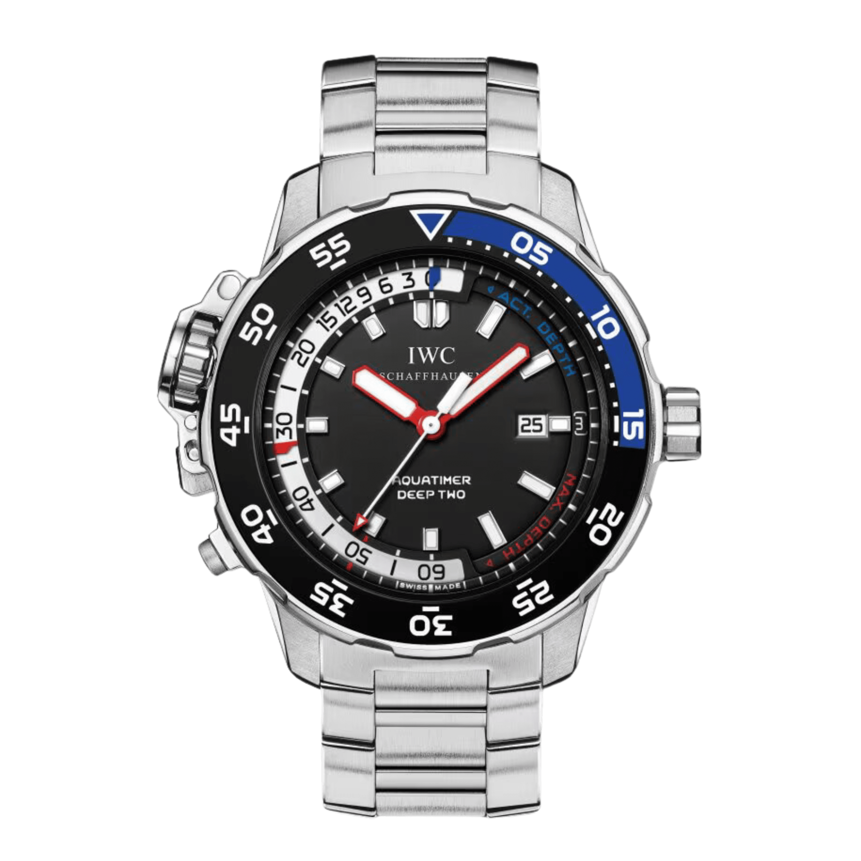 Aquatimer Deep Two Steel Black Dial 46mm Product Image
