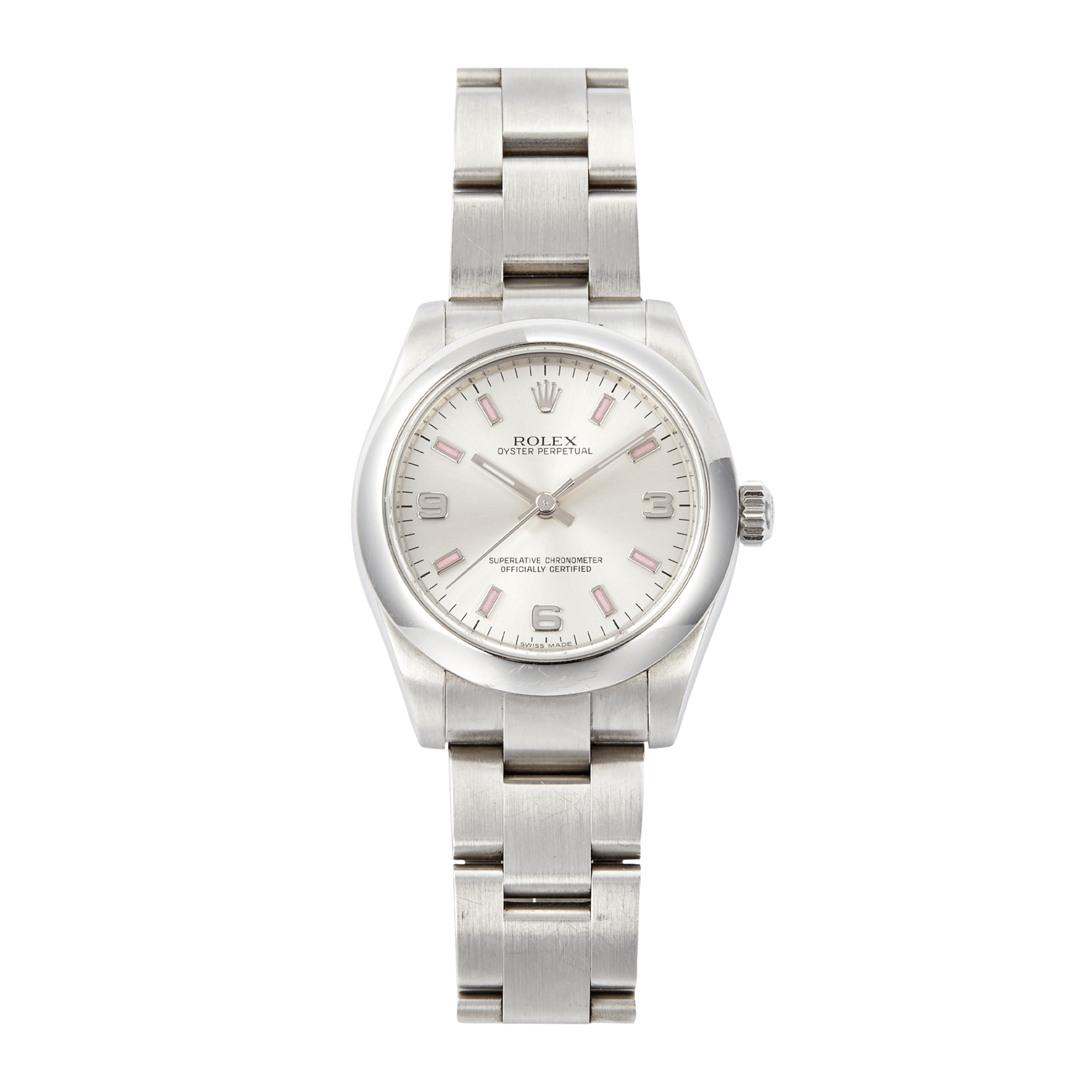 Oyster Perpetual Steel Silver Dial 31mm Product Image