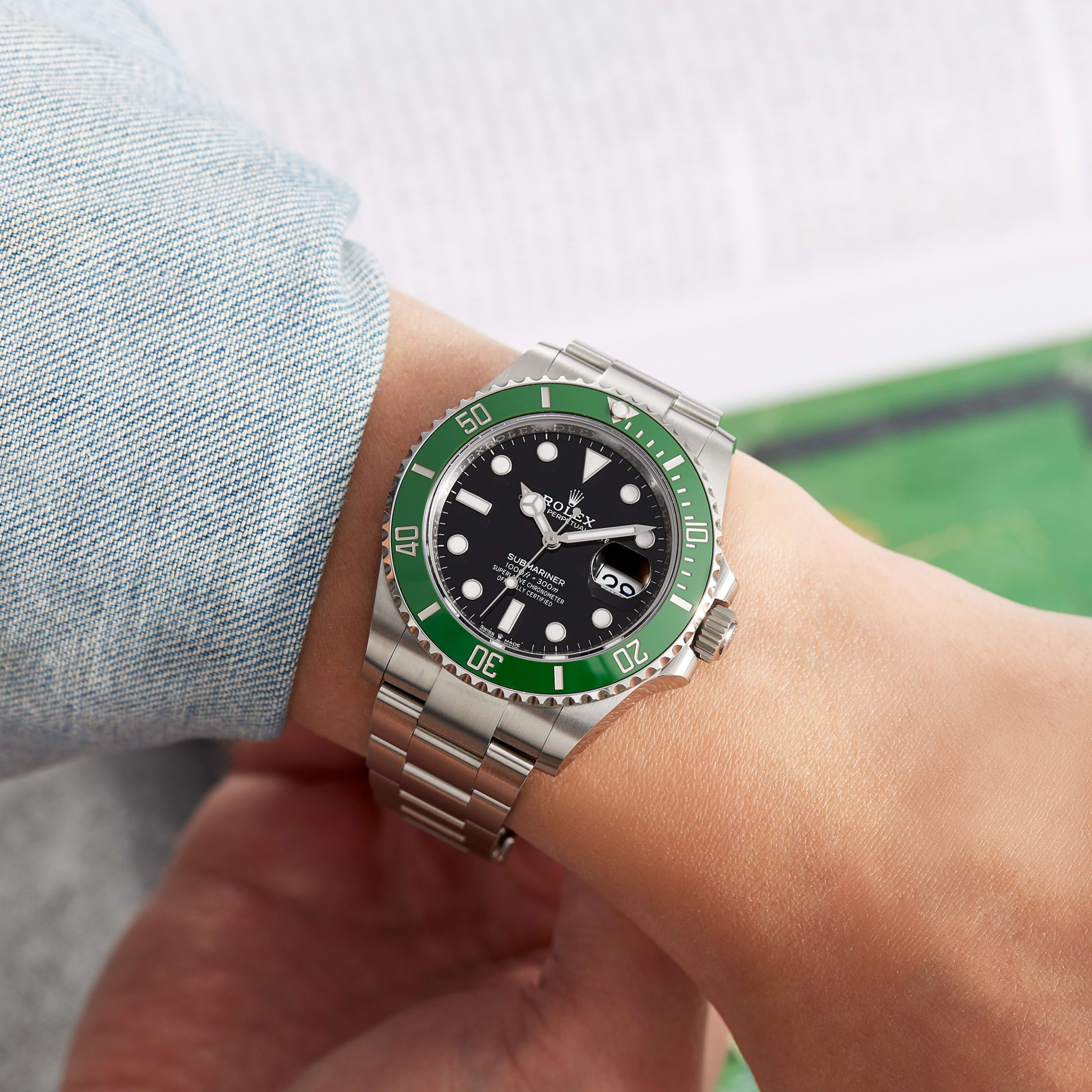 Submariner Date Steel Black Dial "Starbucks" 41mm Product Image