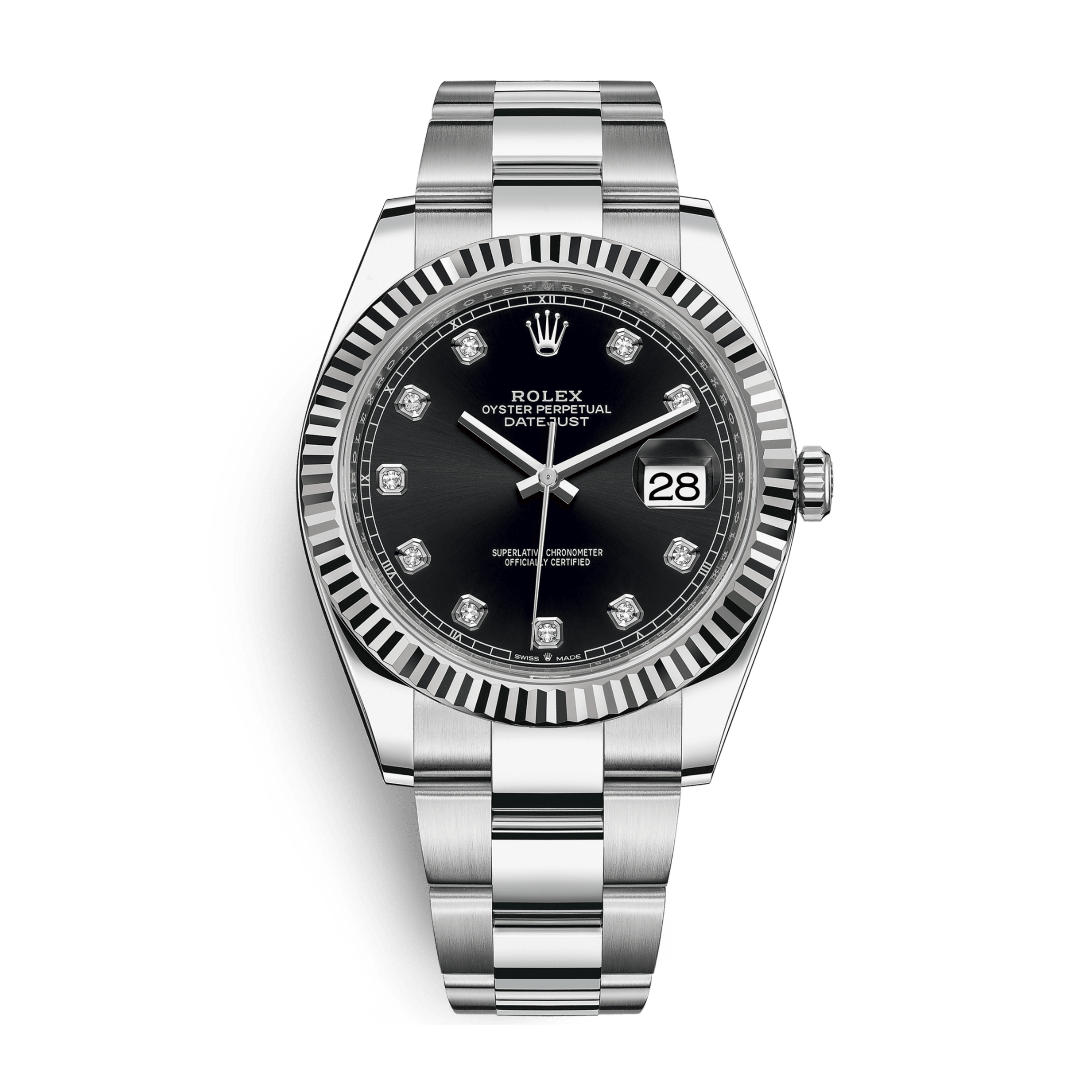 Datejust Steel Black Dial 41mm Product Image