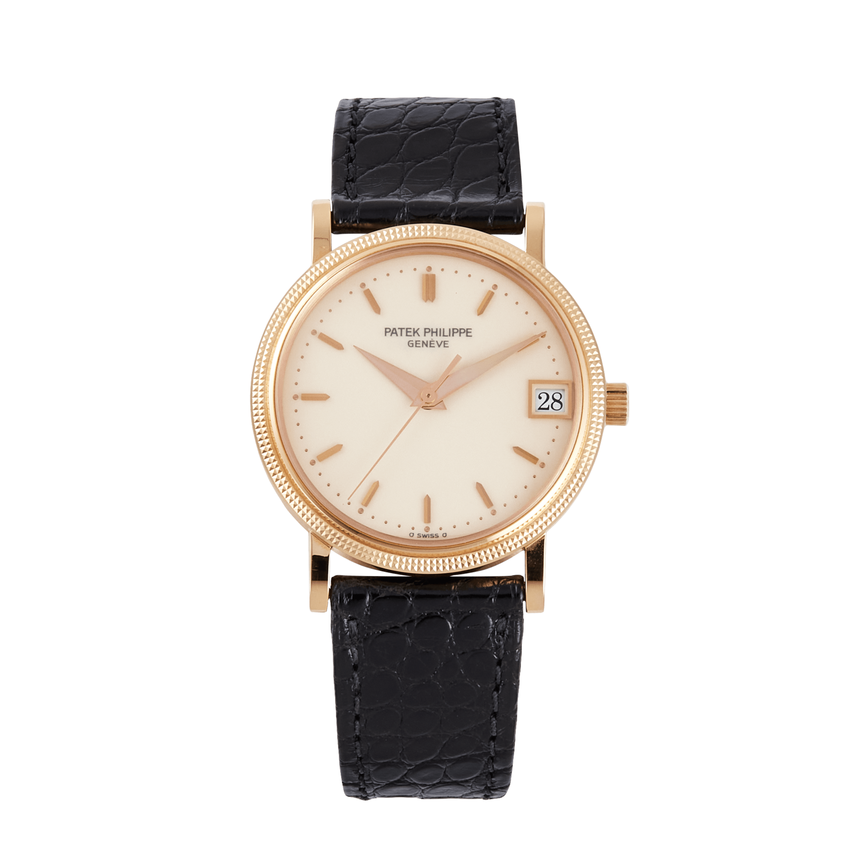 Calatrava Rose Gold White Dial 33mm Product Image