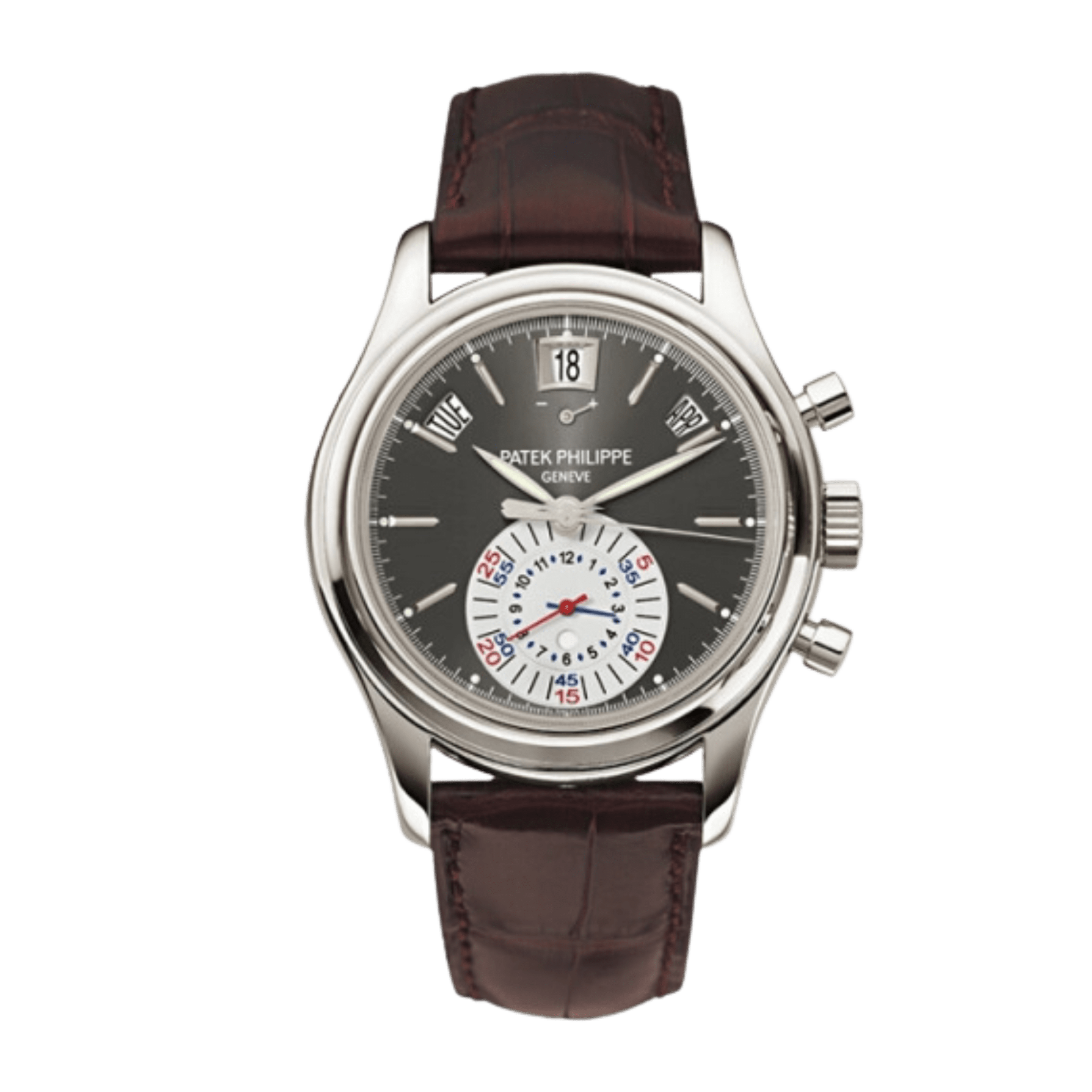 Annual Calendar Chronograph Platinum Grey Dial 40mm Product Image