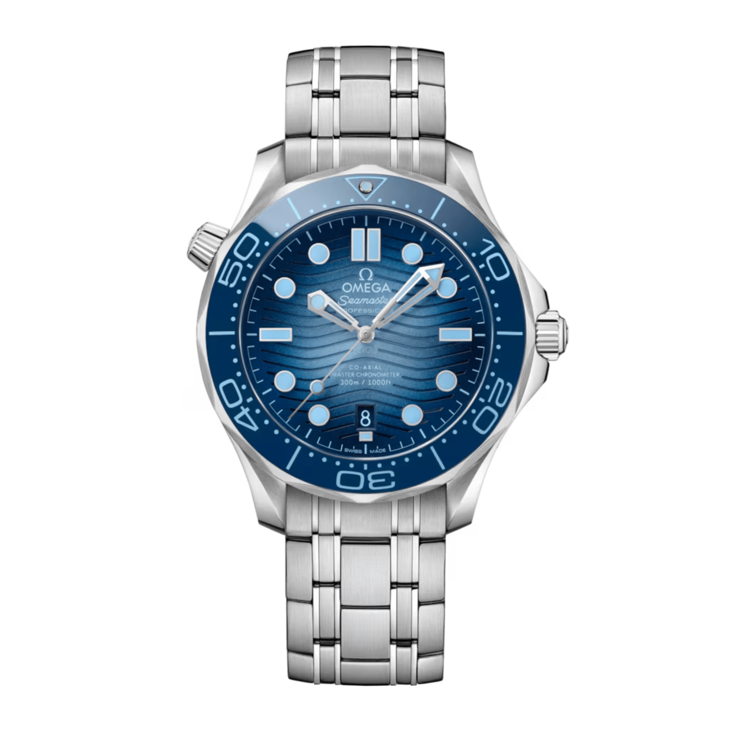 Seamaster Diver 300m Steel Summer Blue Dial 42mm Product Image