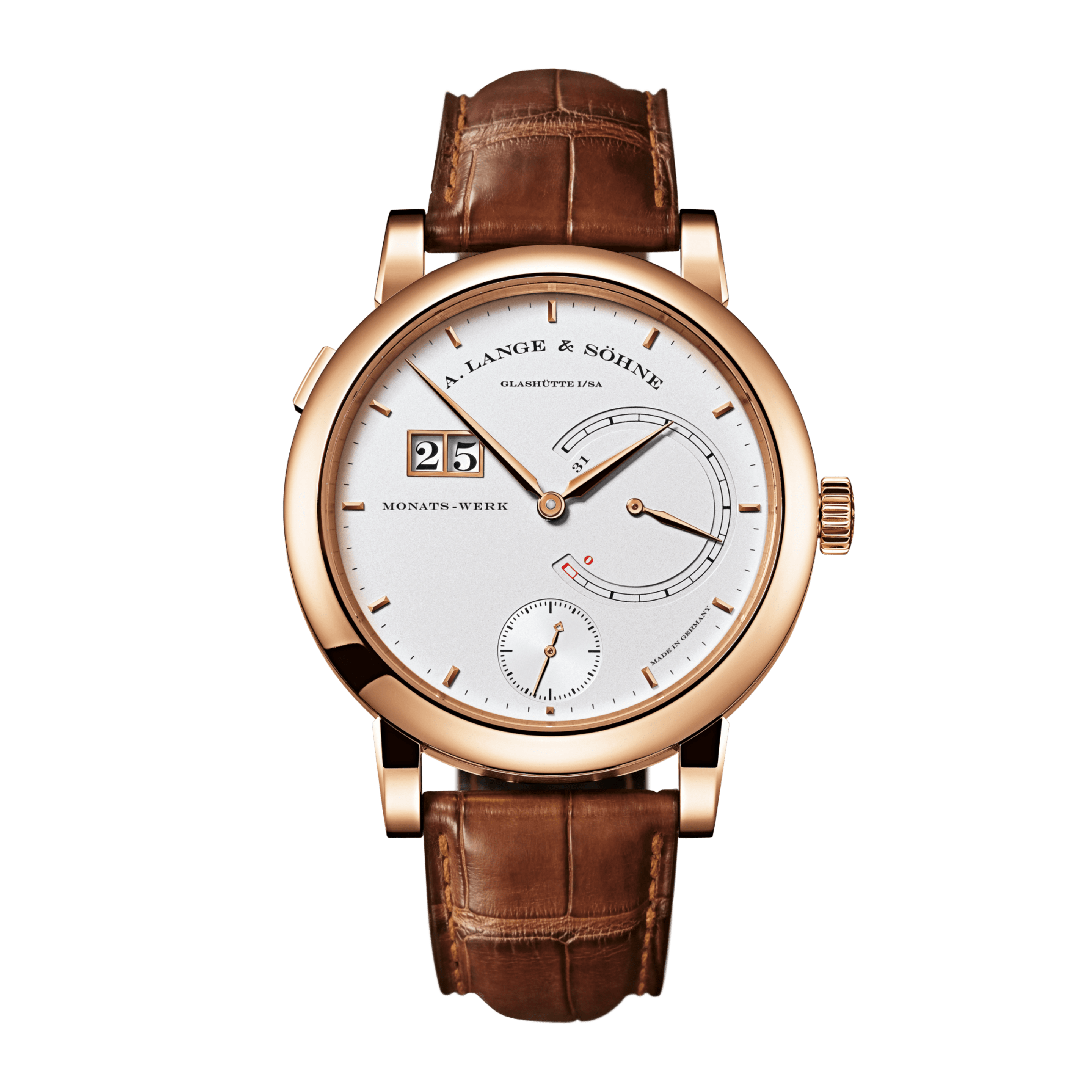 Lange 31 Rose Gold Silver Dial 46mm Product Image