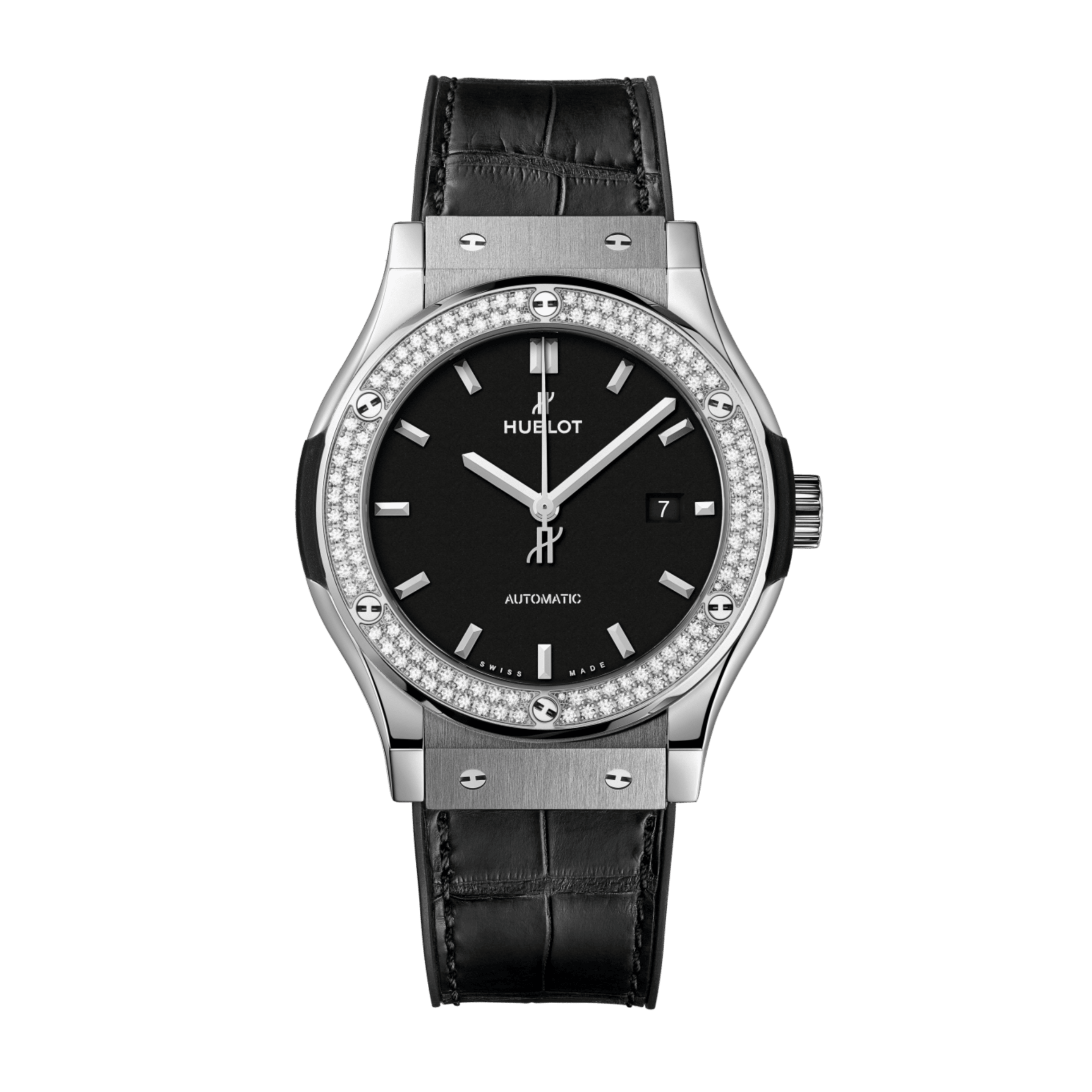 Classic Fusion Titanium Diamond Black Dial 42mm Product Image