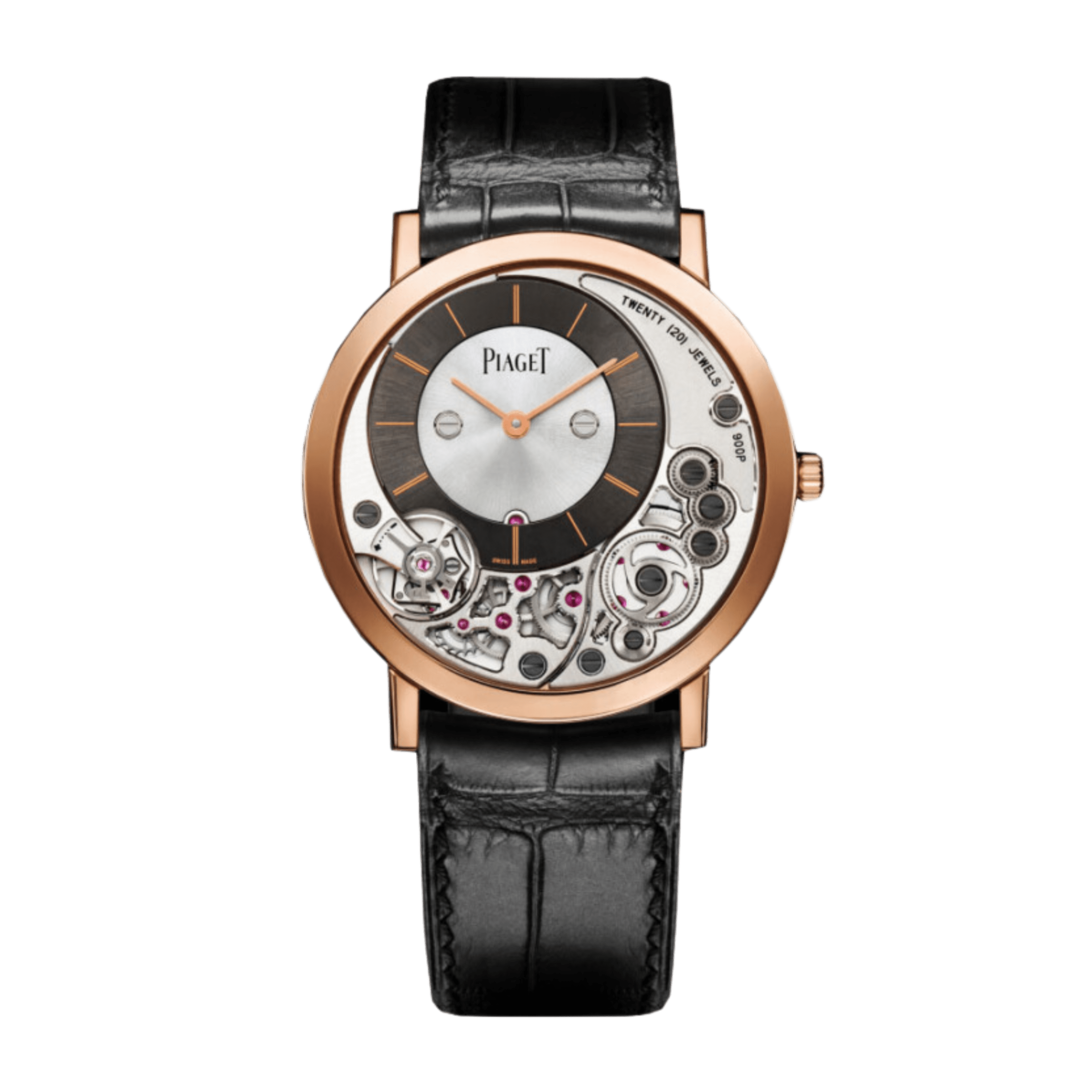 Altiplano Rose Gold Silver Dial 38mm Product Image