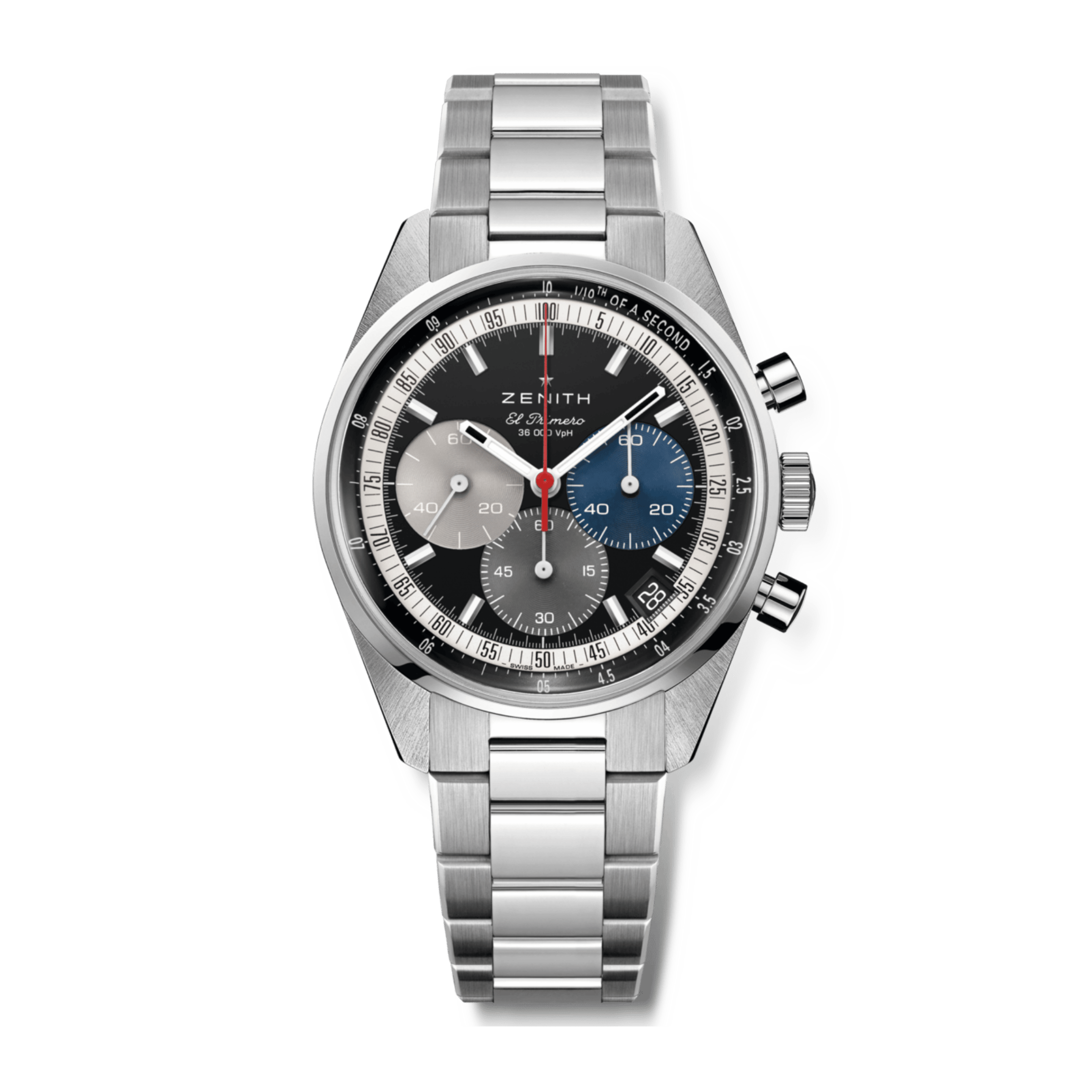 Zenith Chronomaster Original Steel Black Dial 38mm 03.3200.3600/22