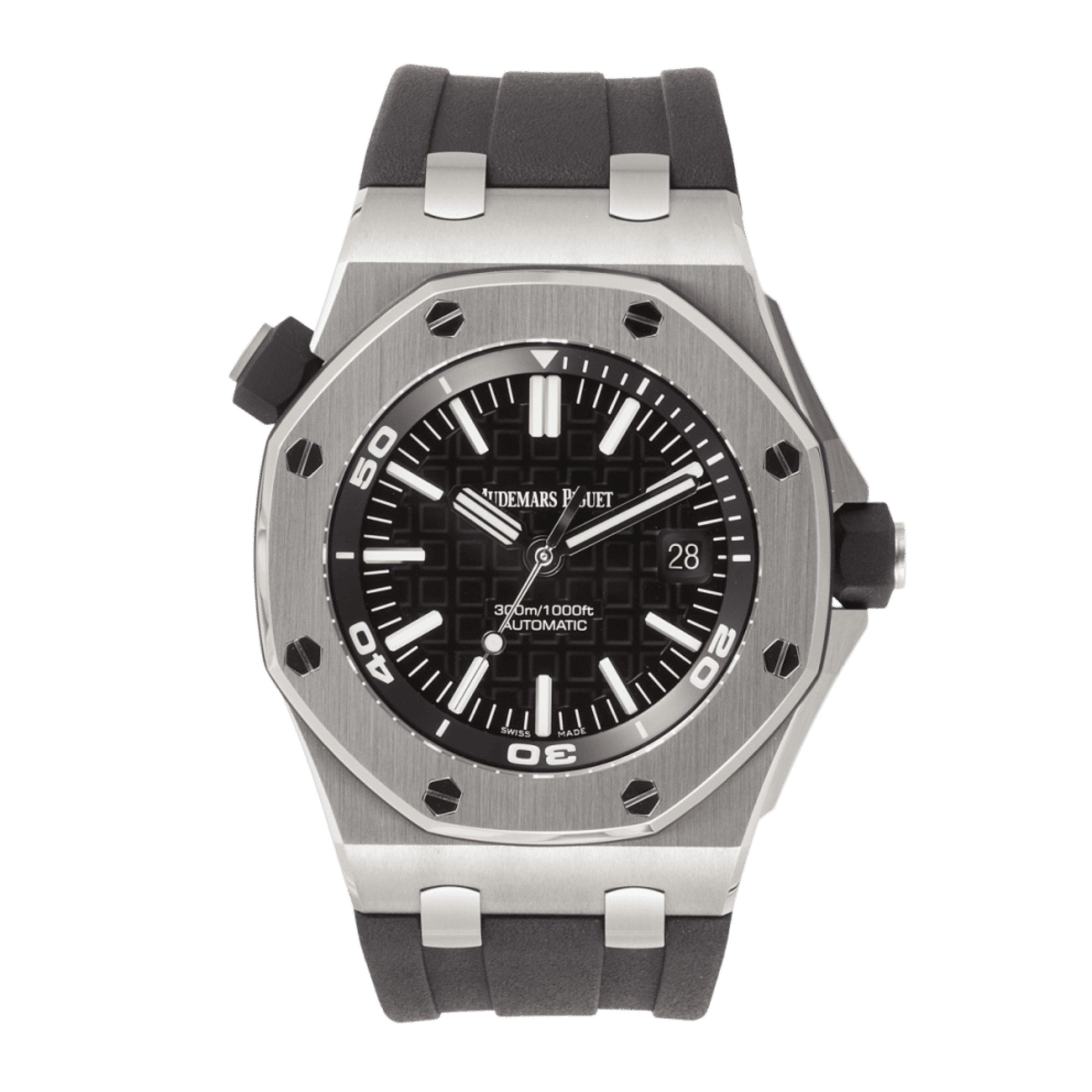 Audemars Piguet Royal Oak Offshore Steel Black Dial 42mm 15710ST