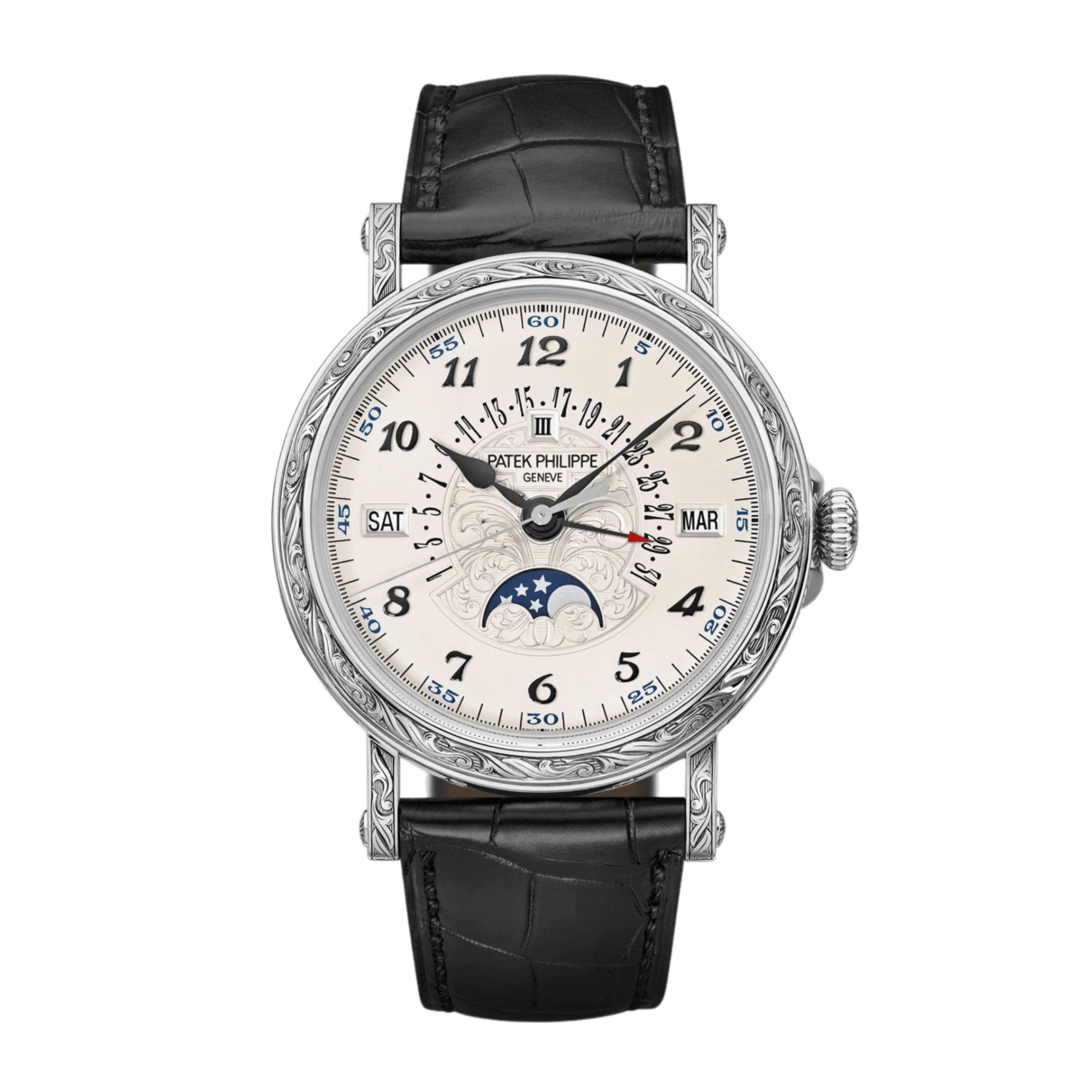Grand Complications Perpetual Calendar White Gold Silver Dial 38mm Product Image