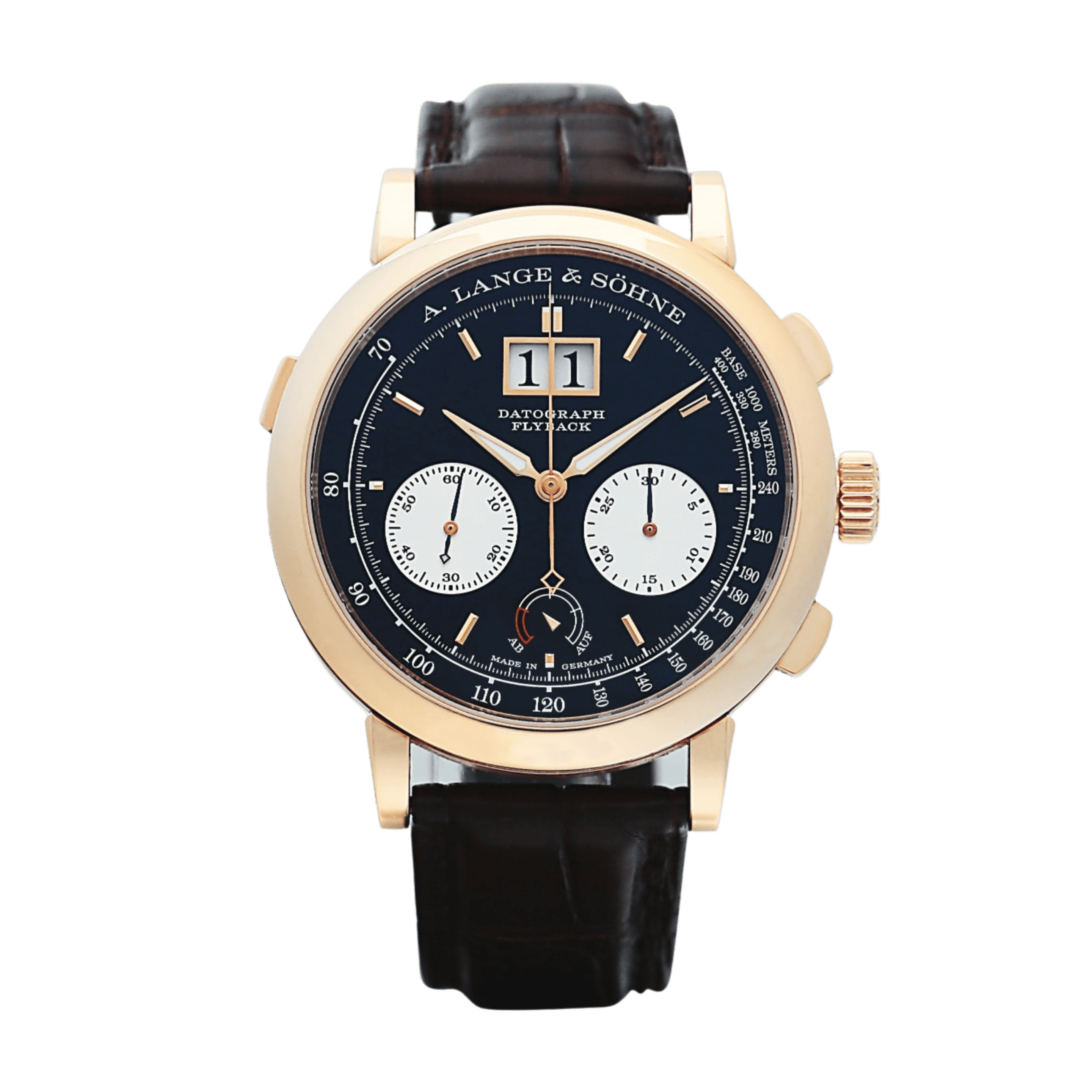 Datograph Up/Down Rose Gold Black Dial 41mm Product Image