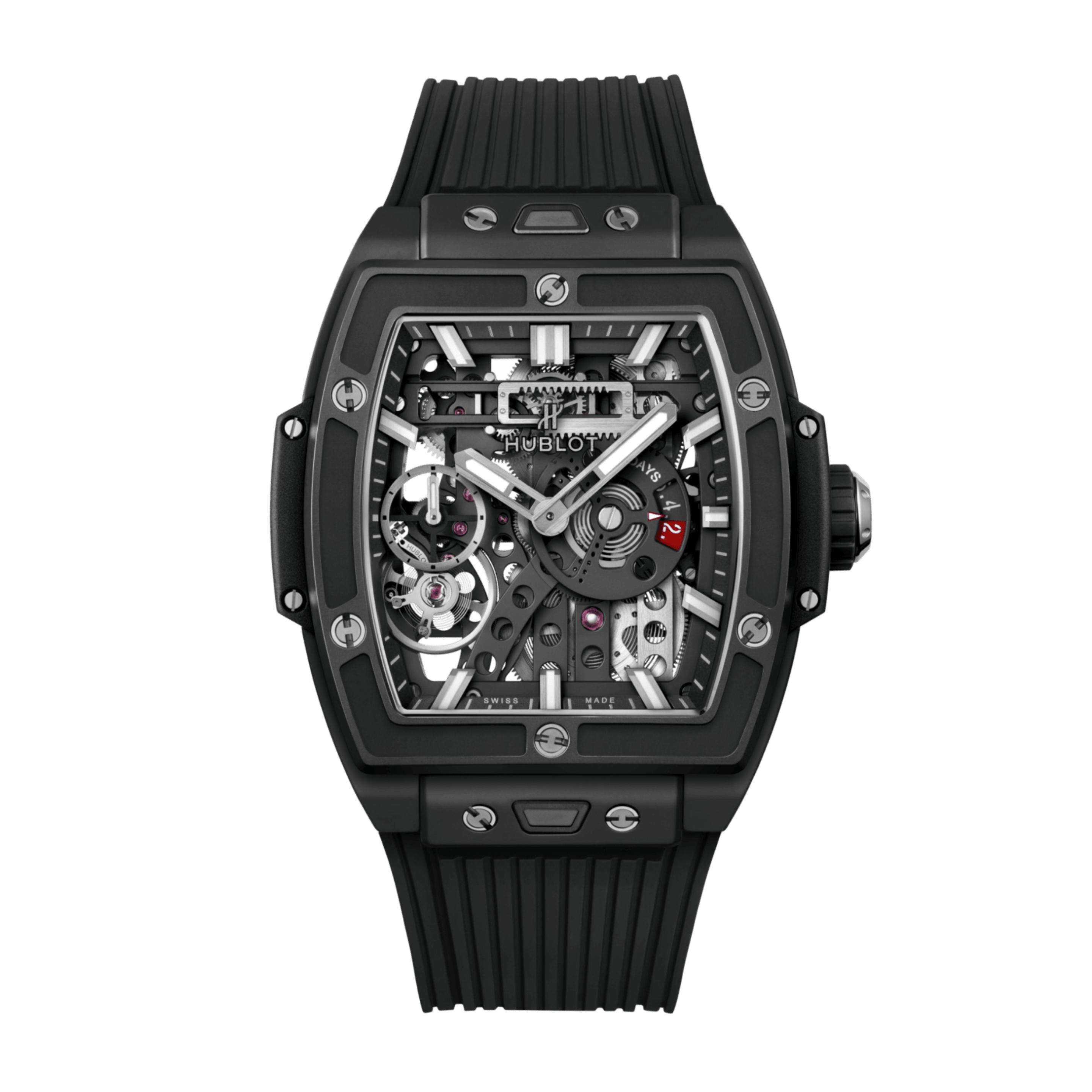 Spirit of Big Bang Meca-10 Black Magic Ceramic Skeleton Dial 45mm Product Image