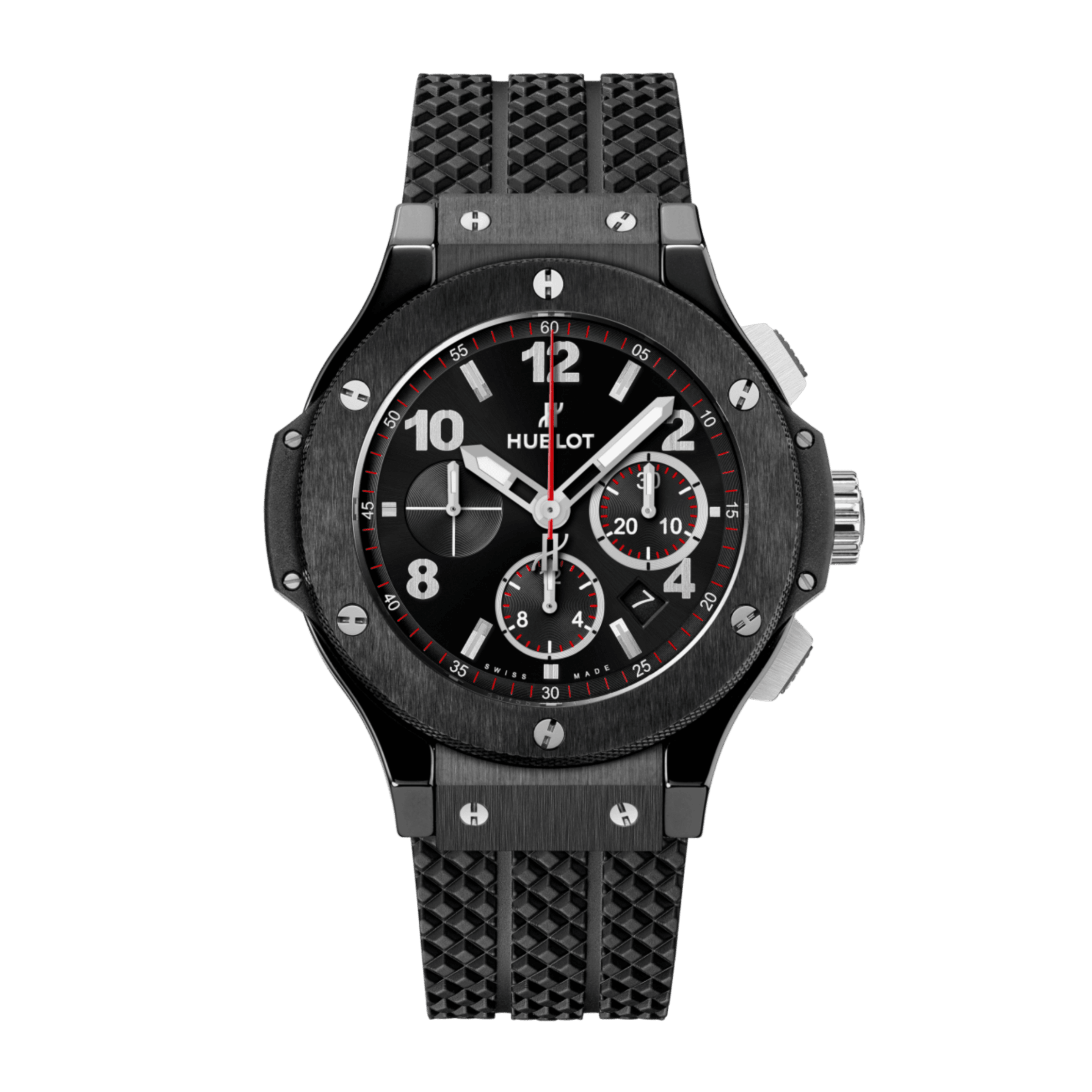 Hublot Big Bang Original Chronograph Ceramic Black Dial 44mm 301