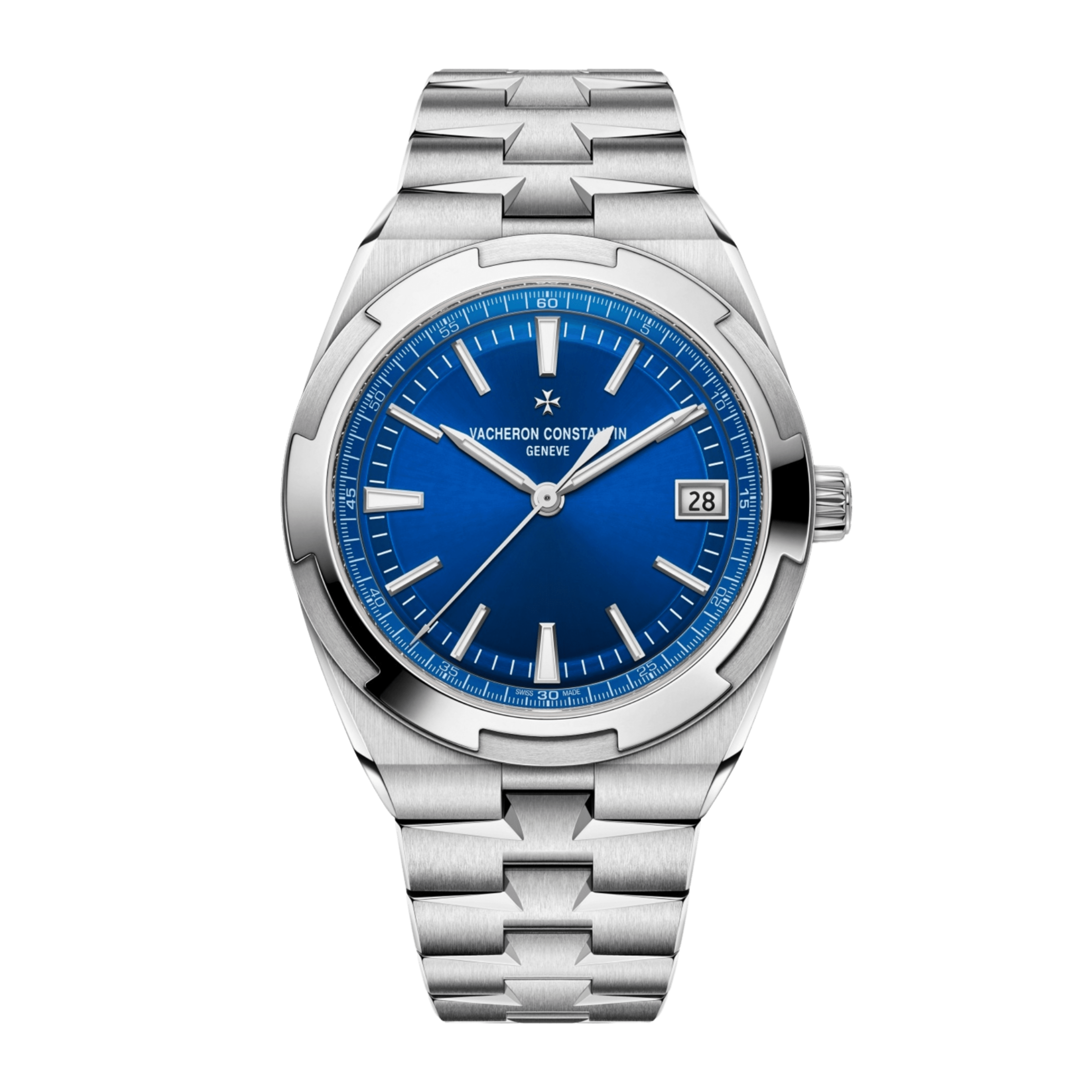 Overseas Date Steel Blue Dial 41mm Product Image