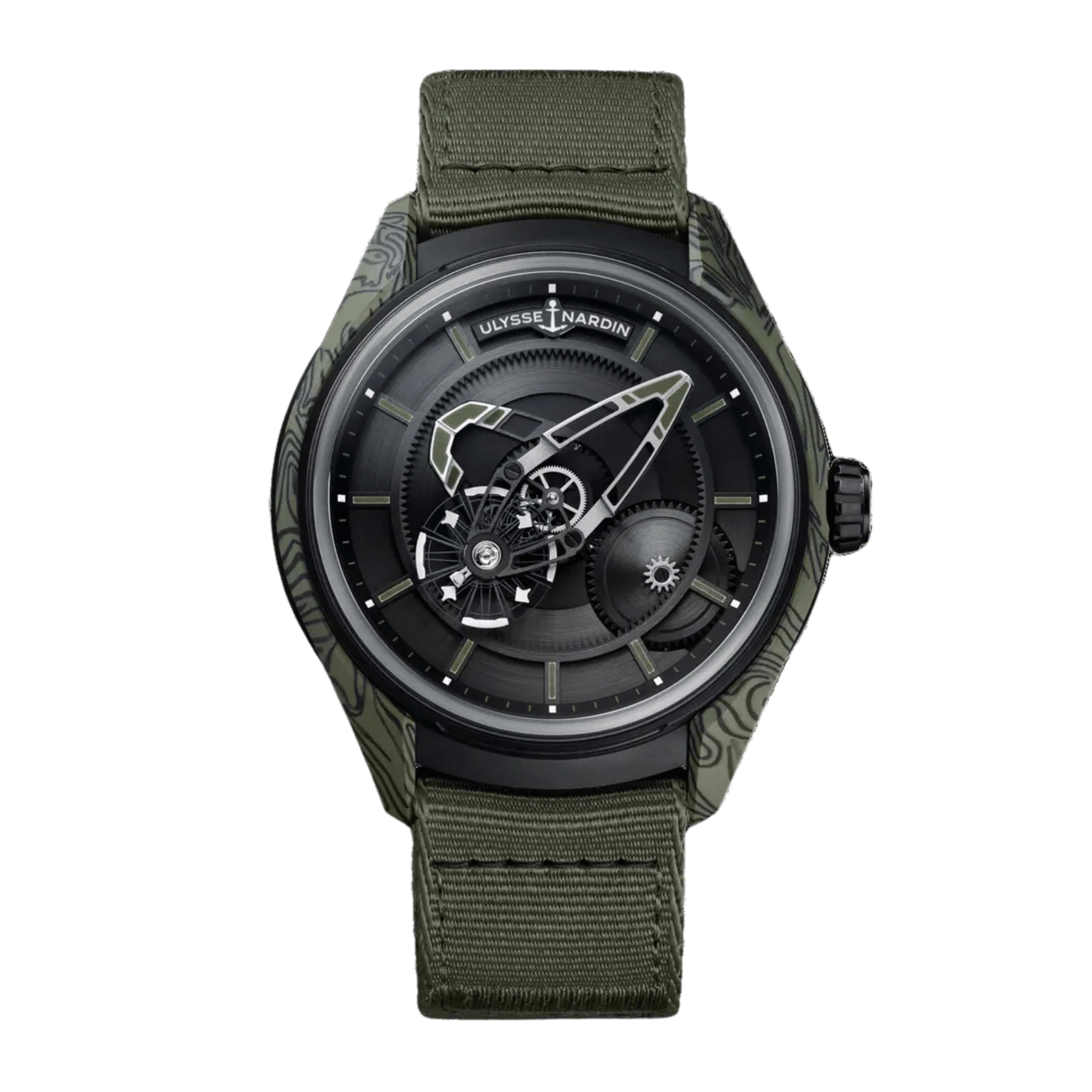 Freak x OPS Titanium & Carbon Black Dial 43mm Product Image