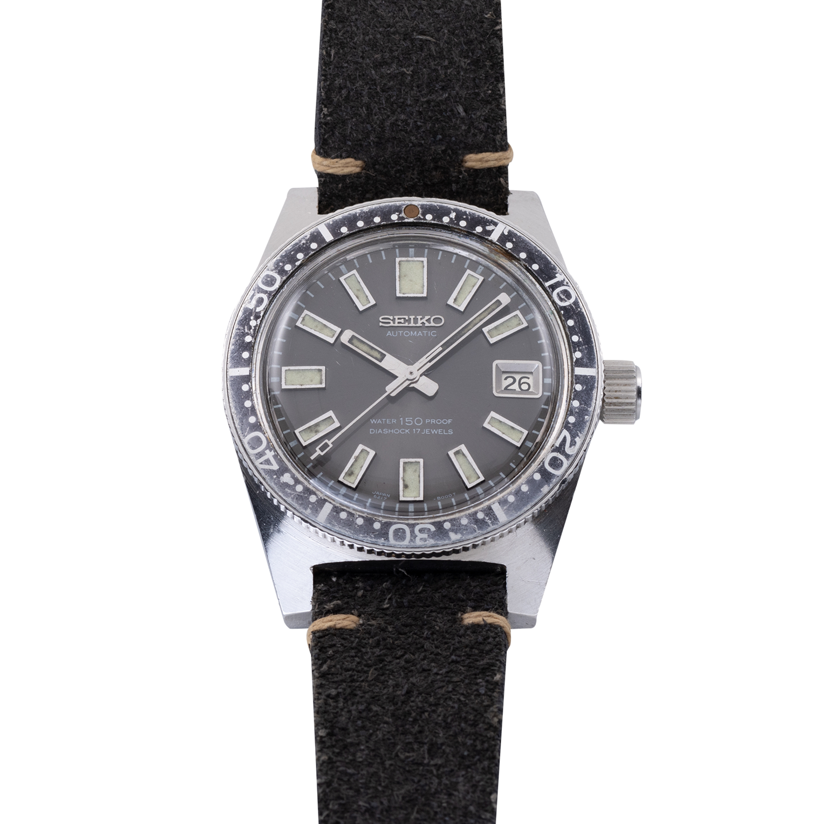 Vintage Diver Steel Black Dial 37mm Product Image