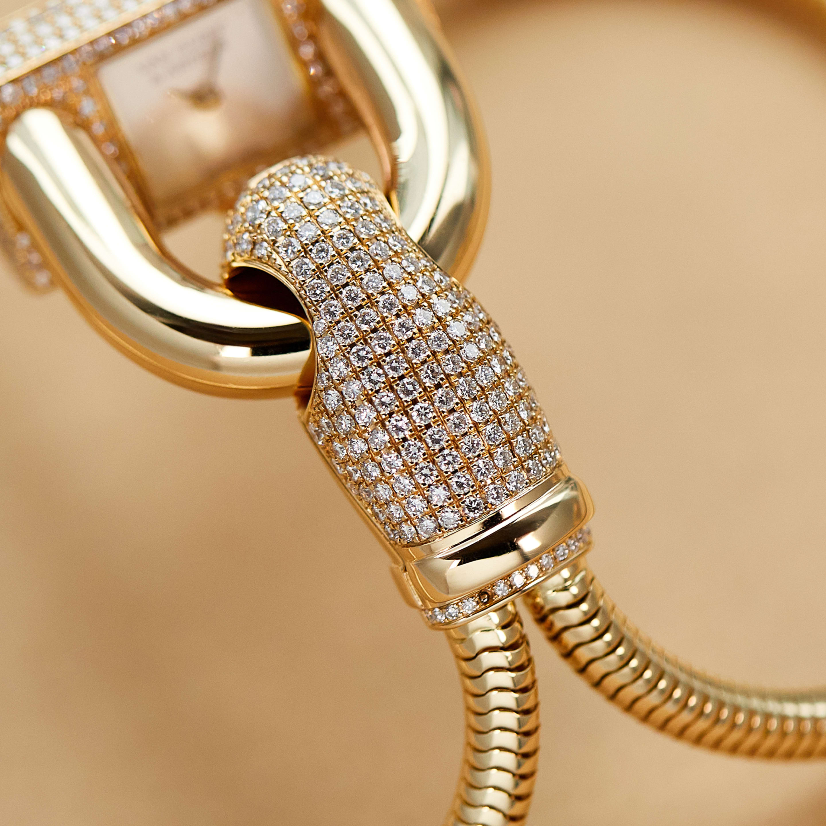 Miss Cadena Yellow Gold Diamond White Dial 14mm Product Image