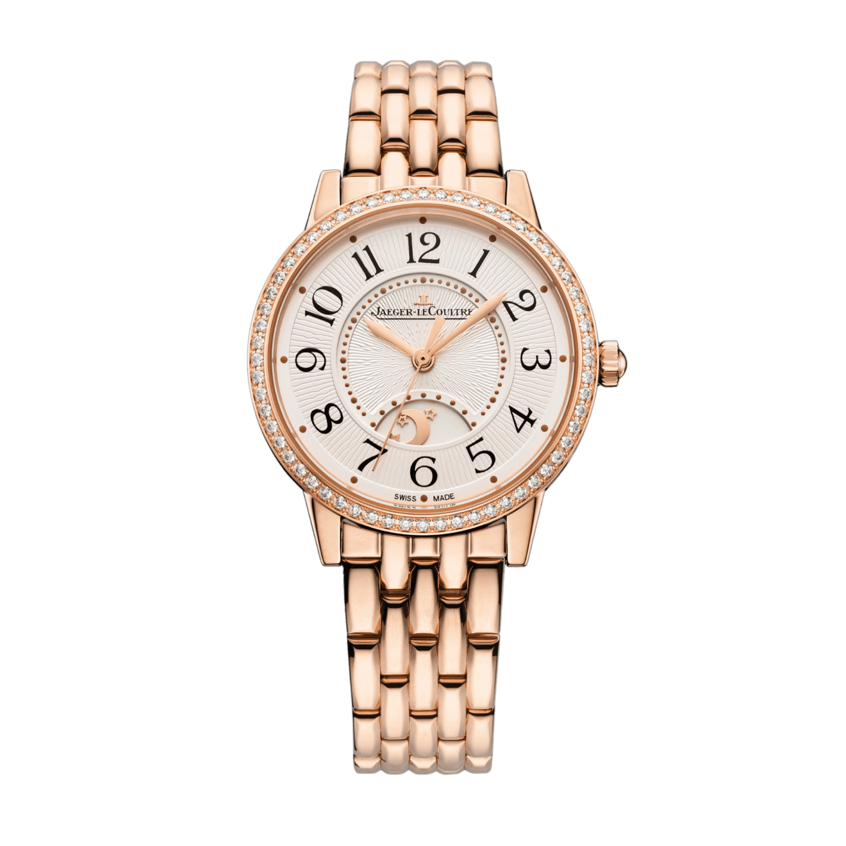 Rendez-Vous Night & Day Rose Gold Diamond Silver Dial 34mm Product Image