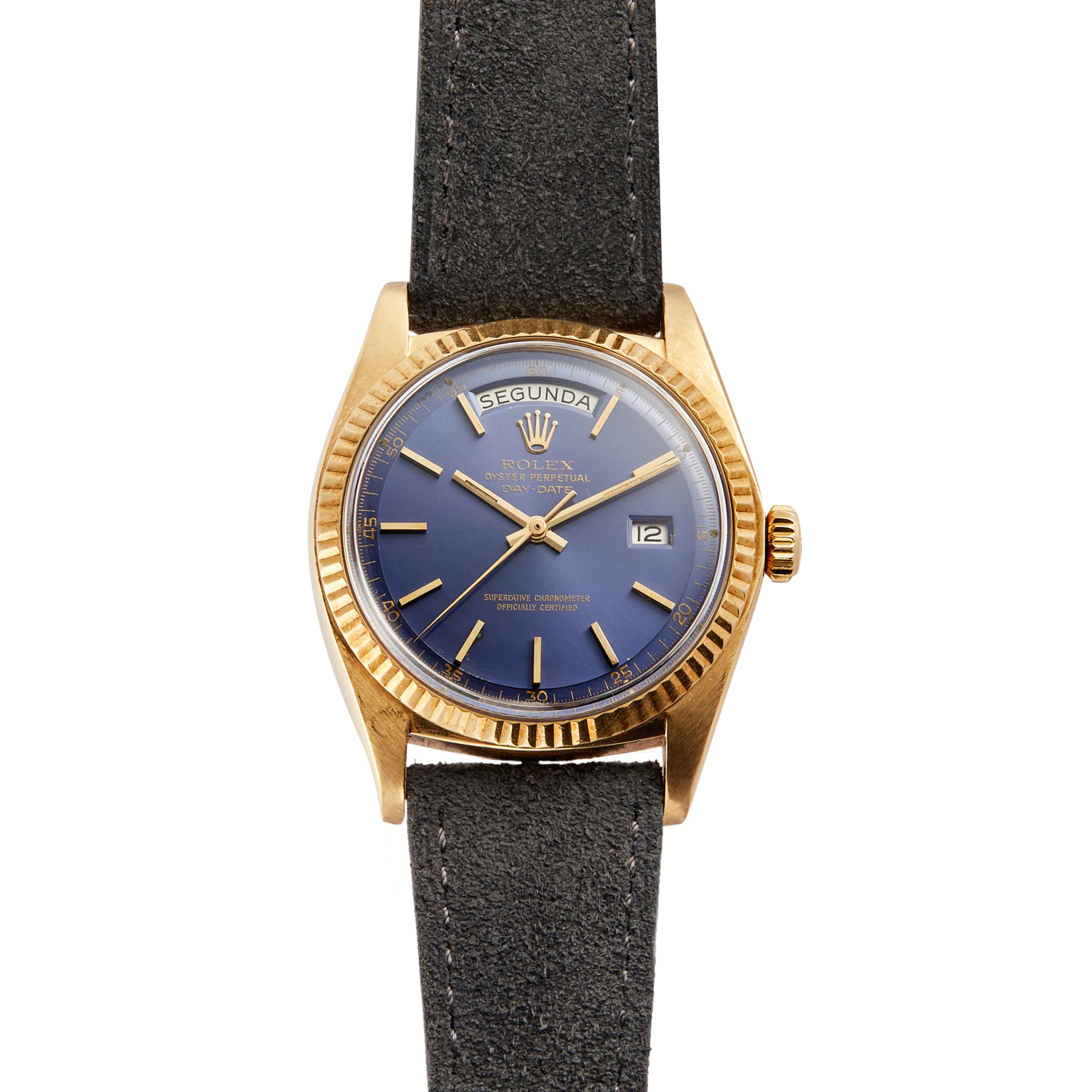 Vintage Day-Date Yellow Gold Blue Dial 36mm Product Image