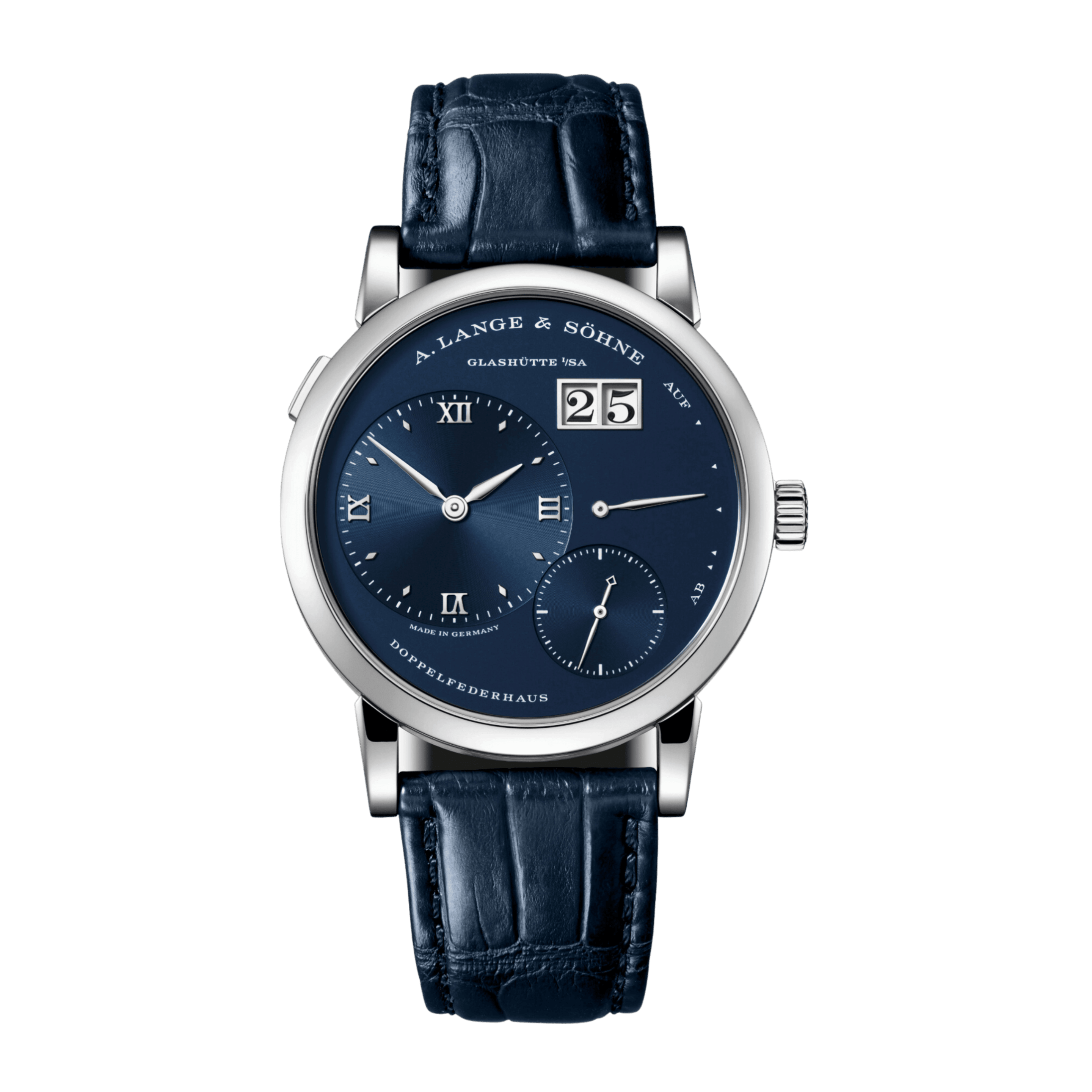 Lange 1 White Gold Blue Dial 38mm Product Image