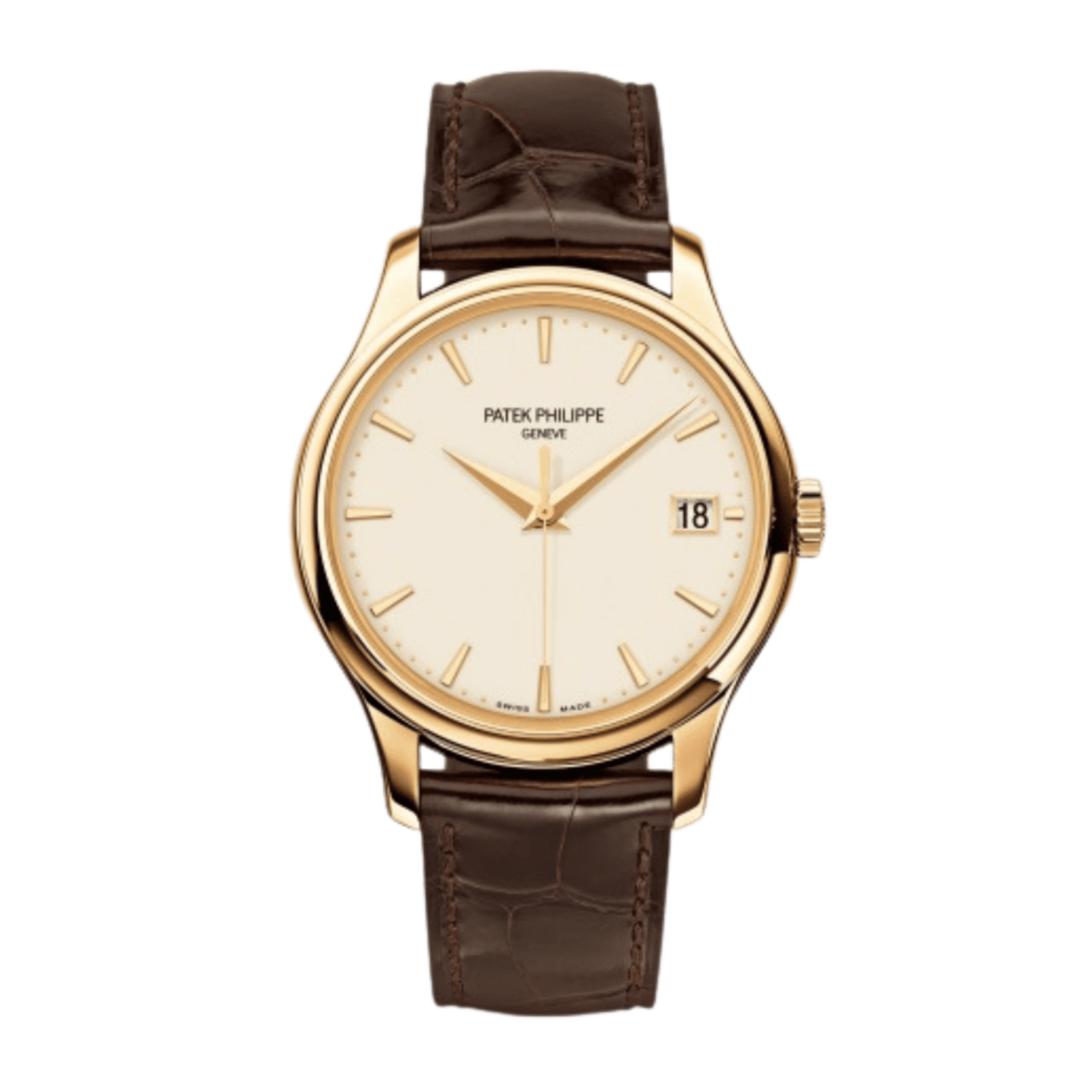 Patek Philippe Calatrava Yellow Gold White Dial 39mm 5227J-001