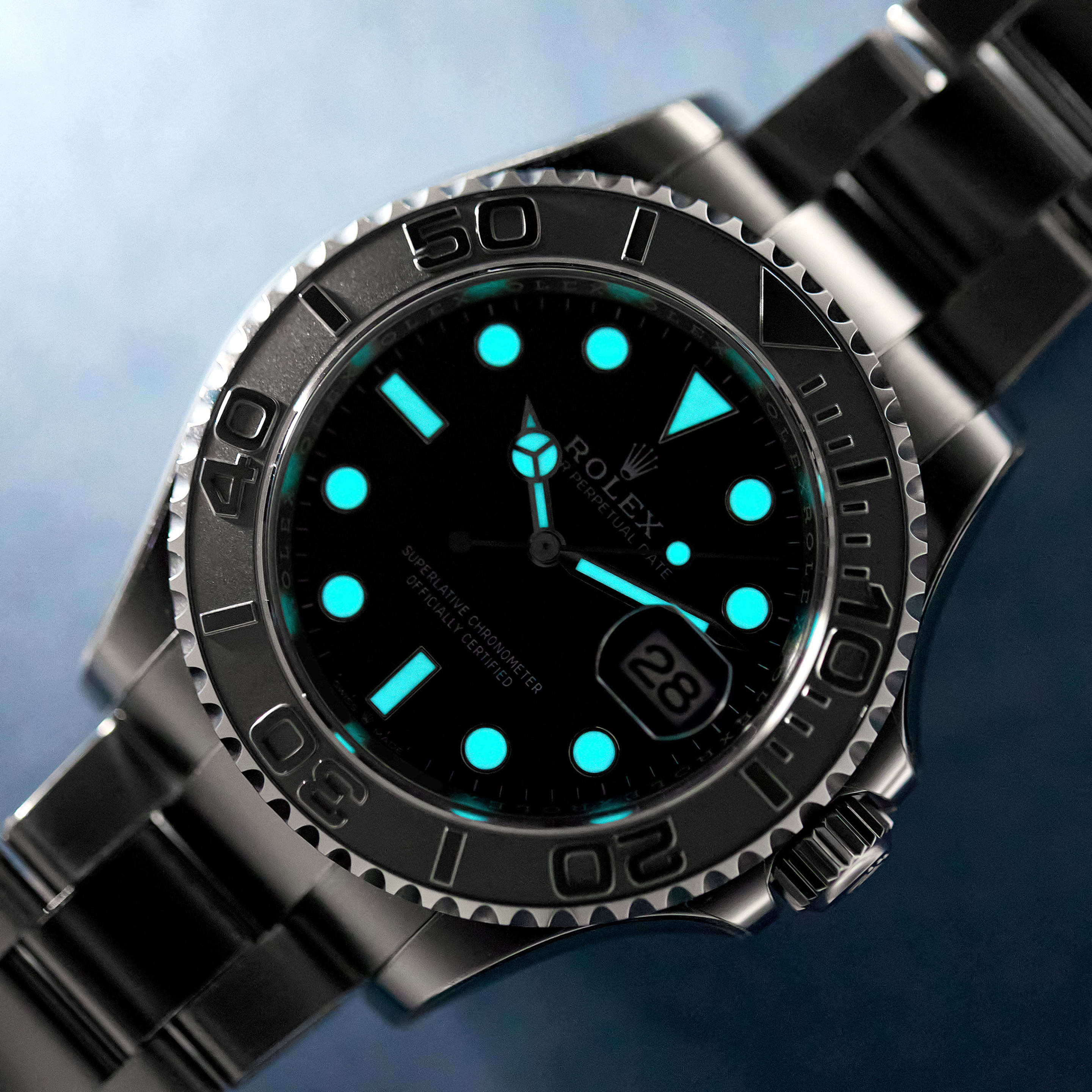 Yacht-Master Steel Blue Dial 40mm Product Image