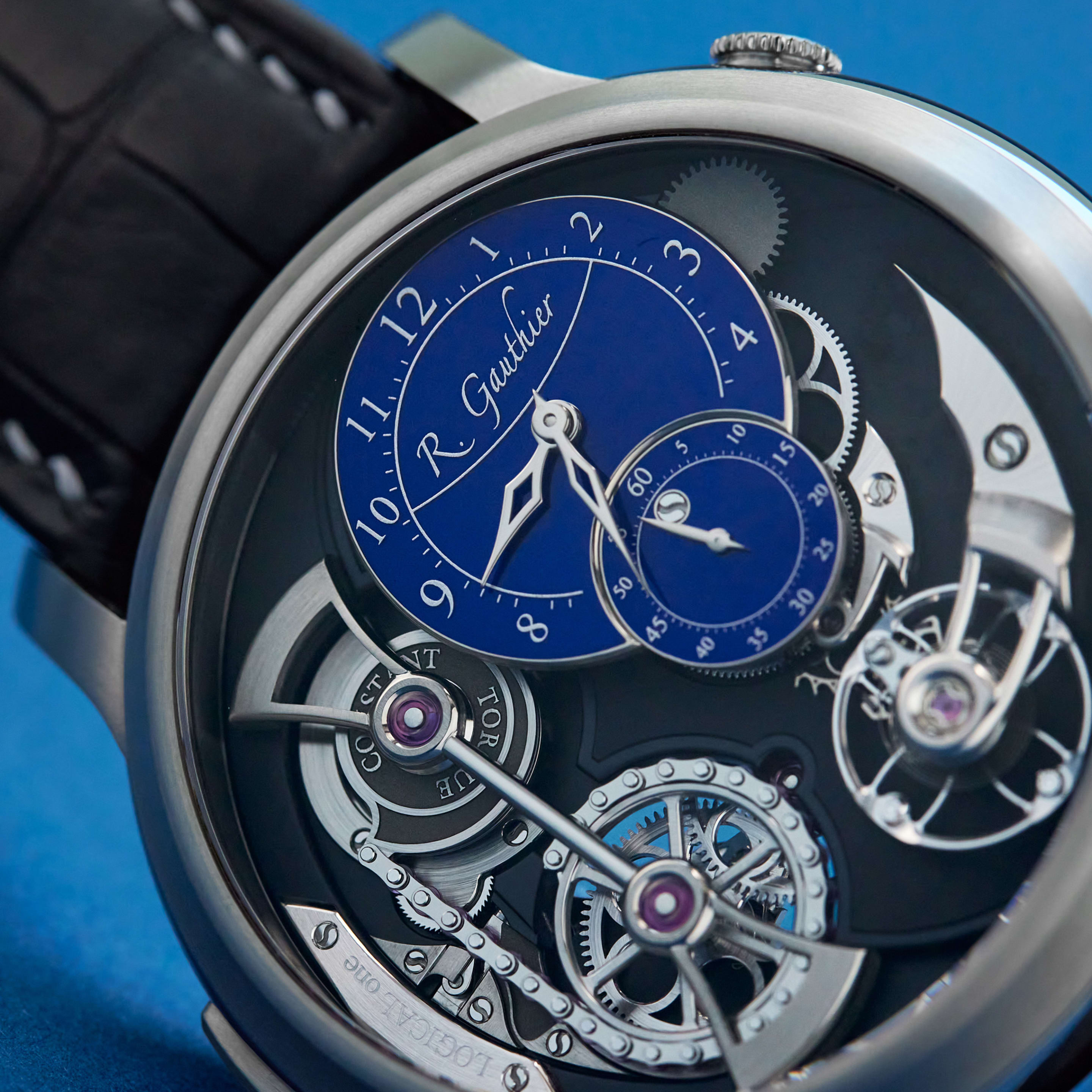 Logical One Titanium Blue Enamel Dial 43mm Product Image