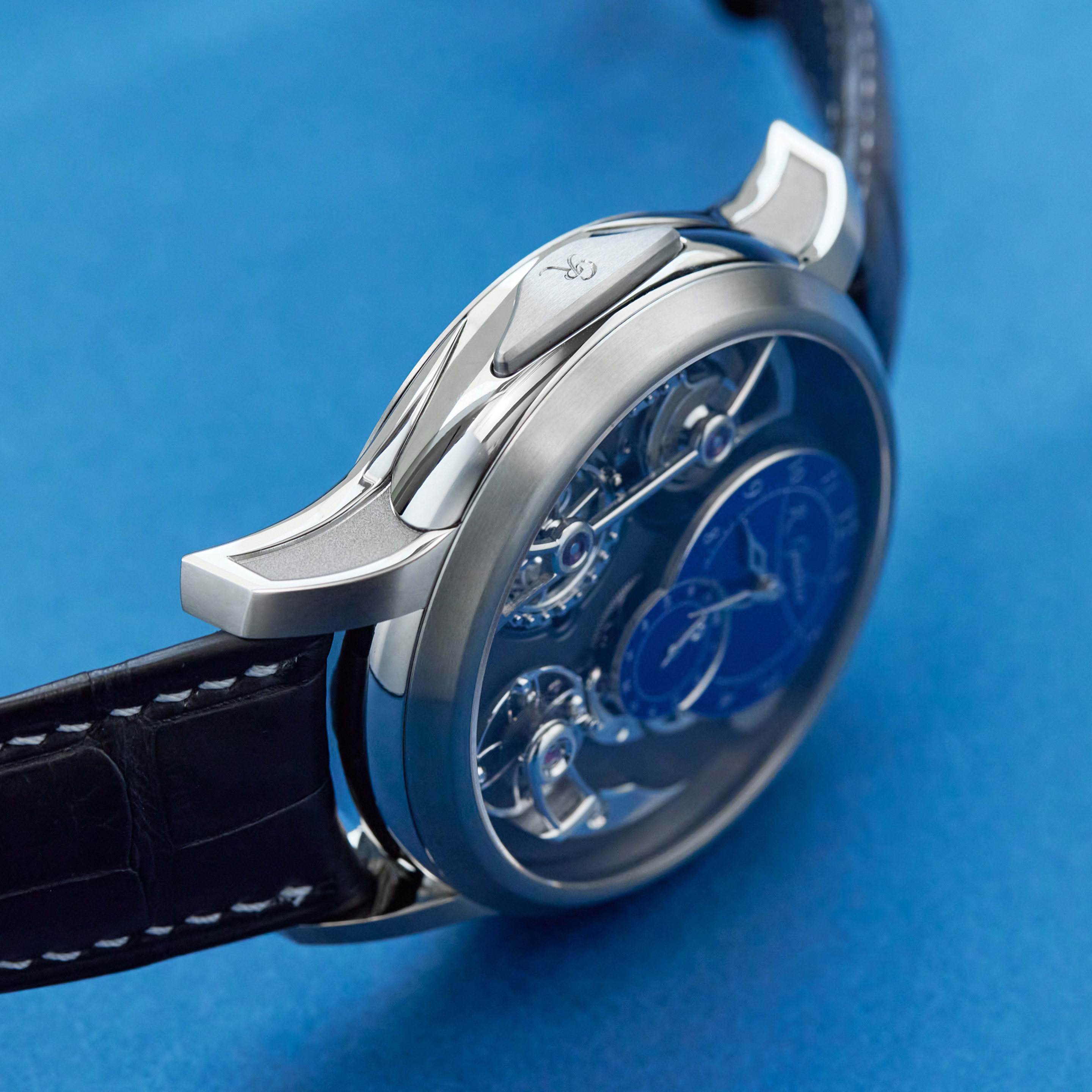 Logical One Titanium Blue Enamel Dial 43mm Product Image
