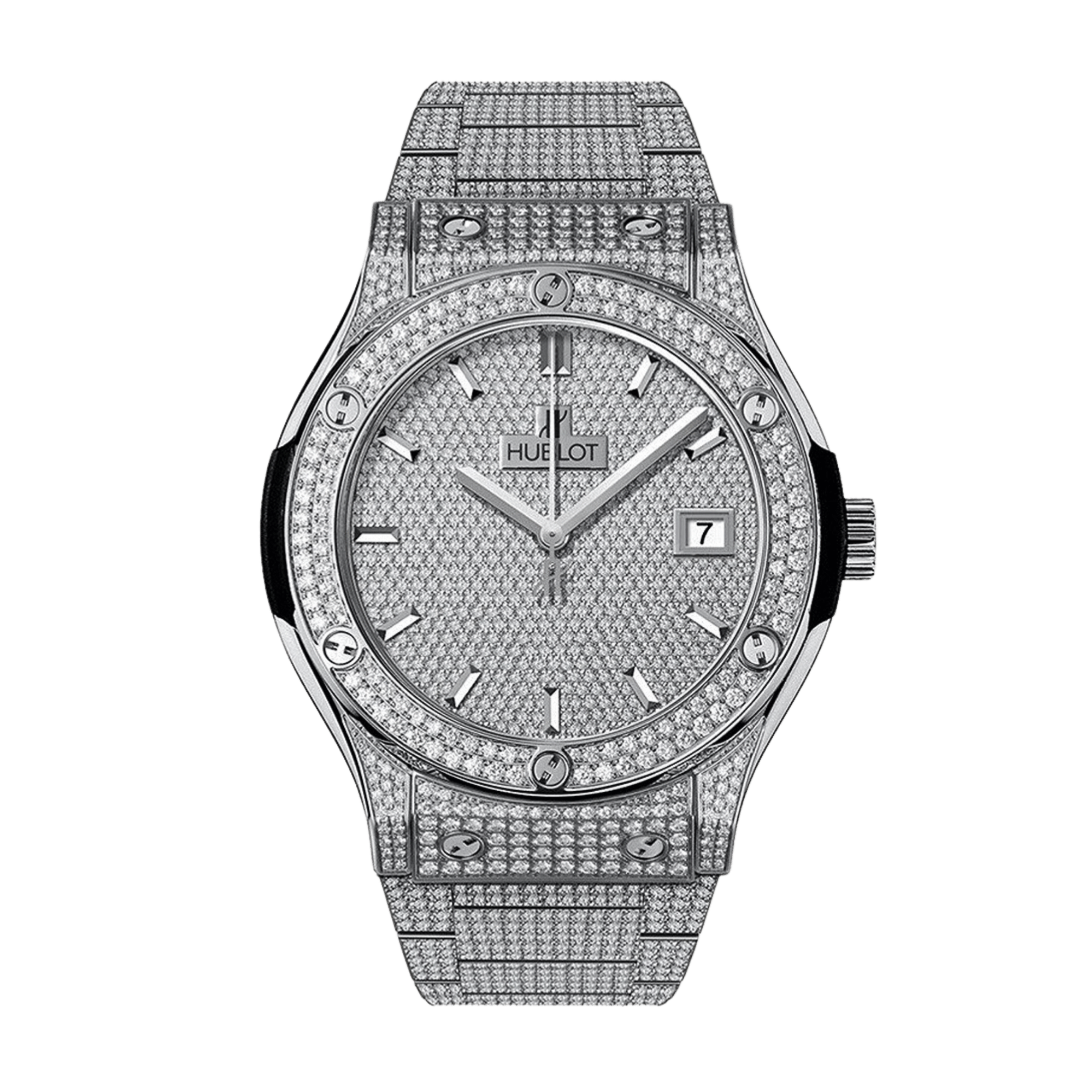 Classic Fusion Titanium Diamond Pave Dial 33mm Product Image
