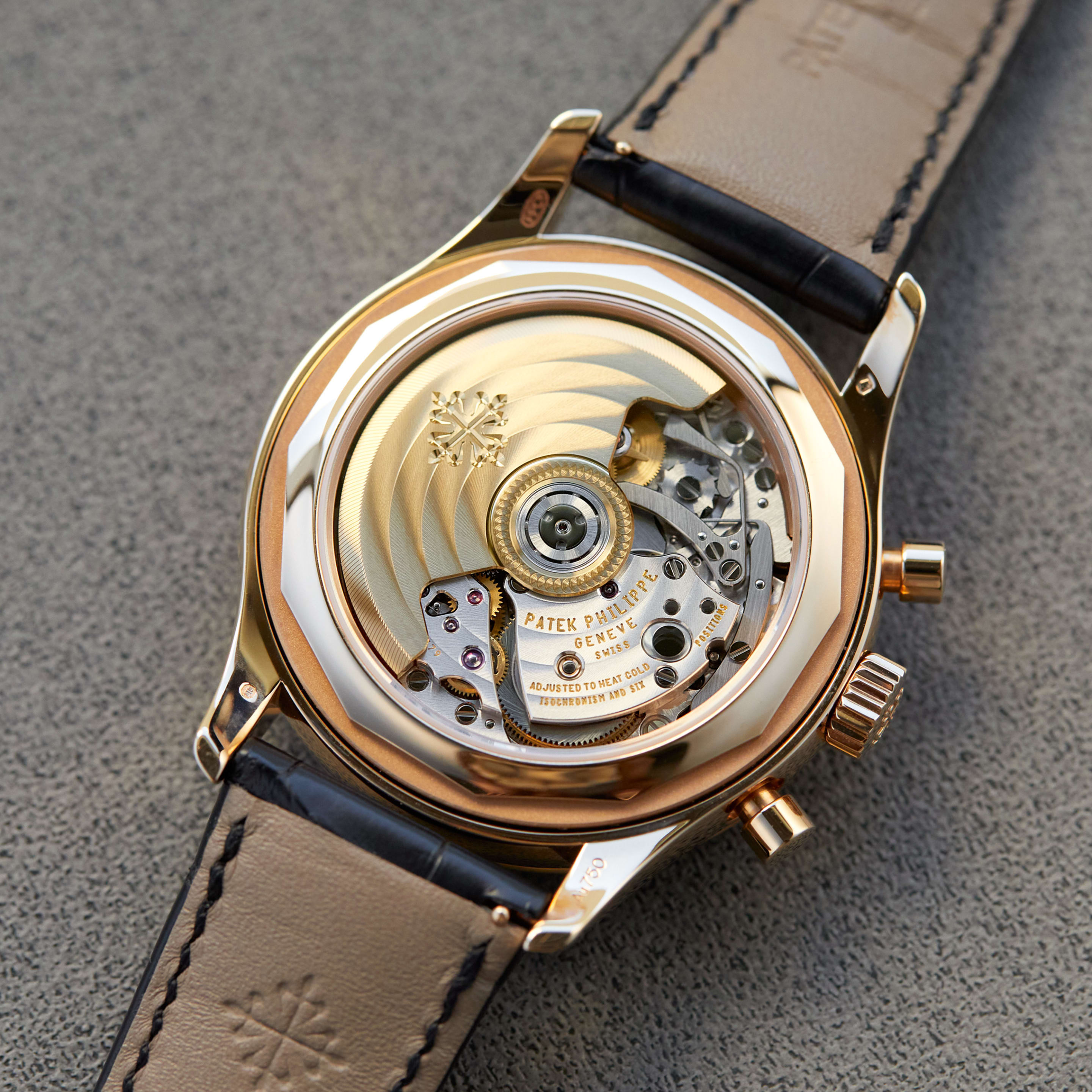 Complications Annual Calendar Chronograph Rose Gold Diamond Black Dial 40mm Product Image