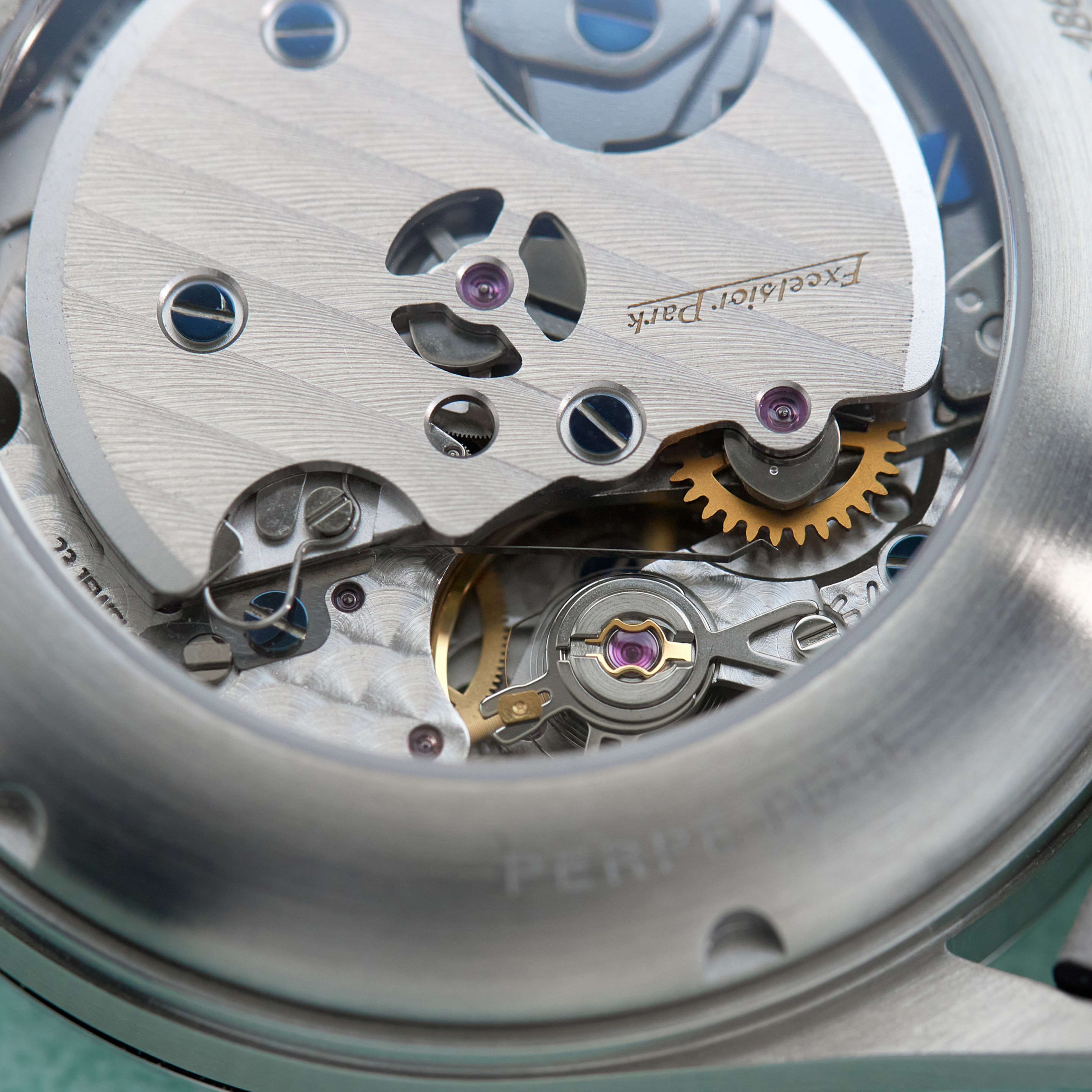 Excelsior Park & Perpetuél Soda Fountain Edition Steel Turquoise Dial 39mm Product Image