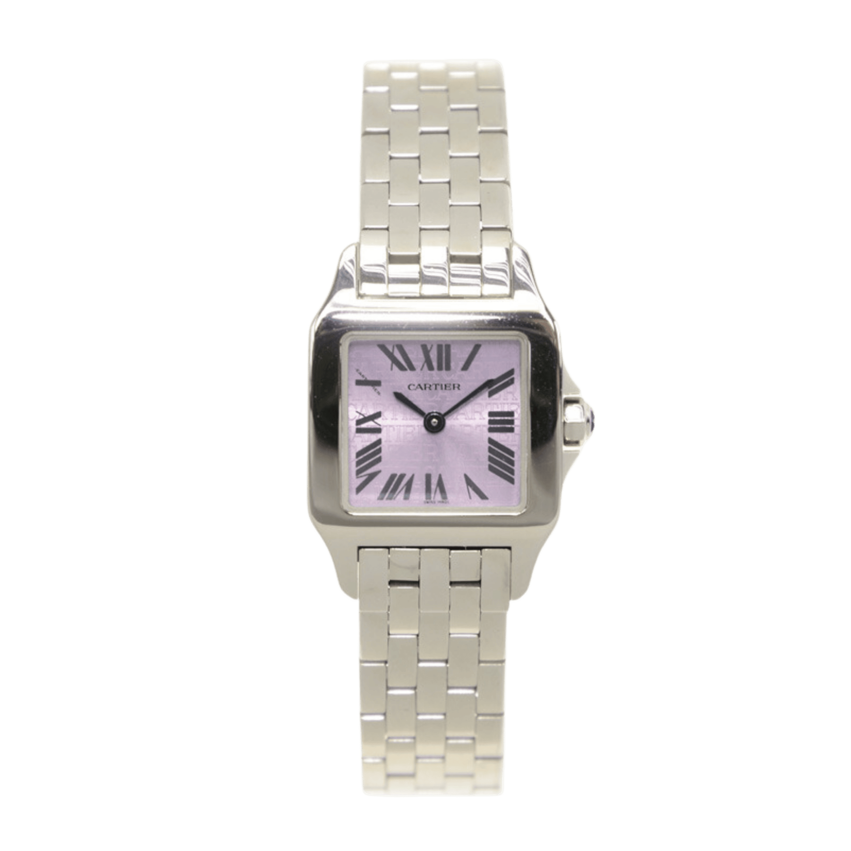 Santos Demoiselle Steel Pink Dial 21mm Product Image