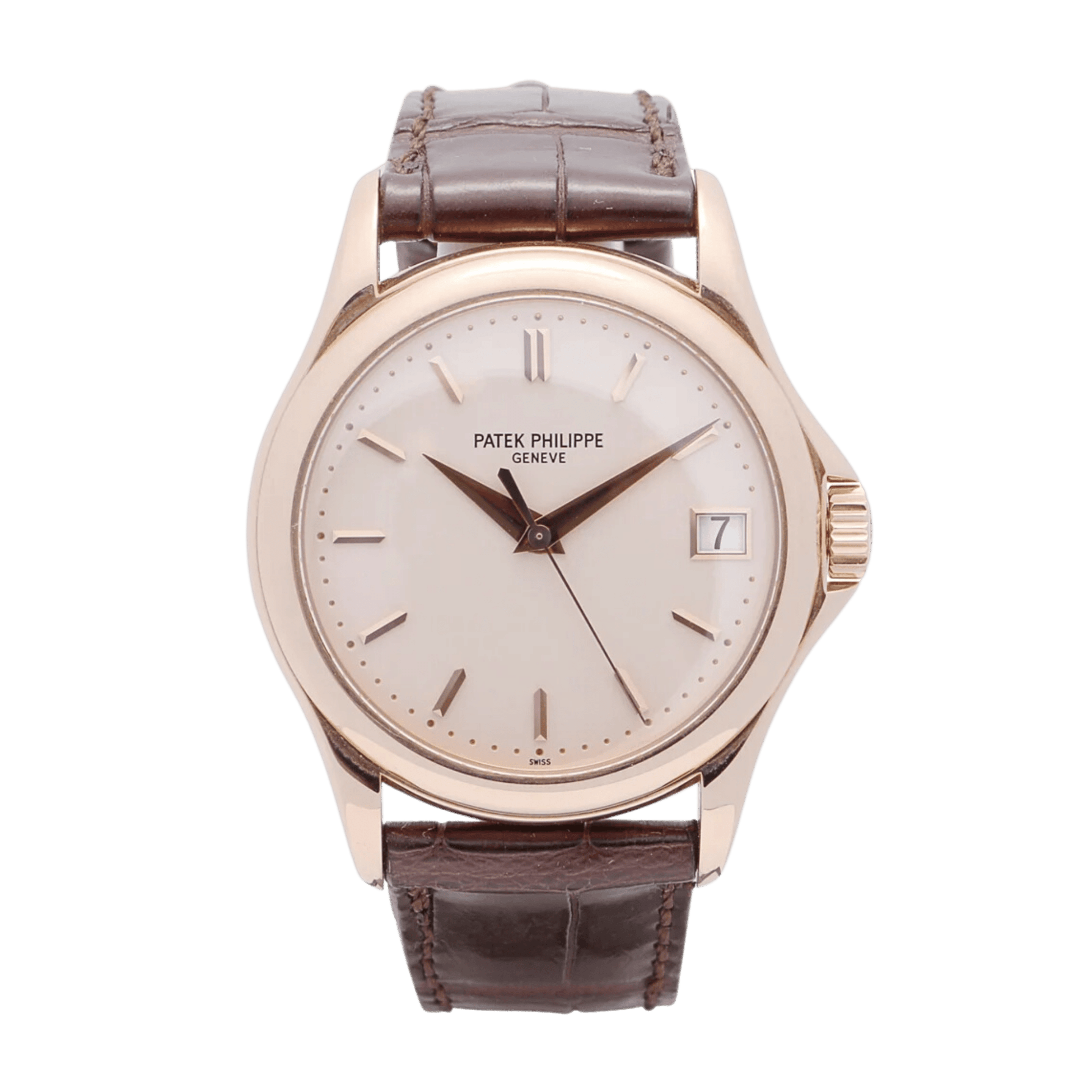 Calatrava Rose Gold Cream Dial 37mm Product Image