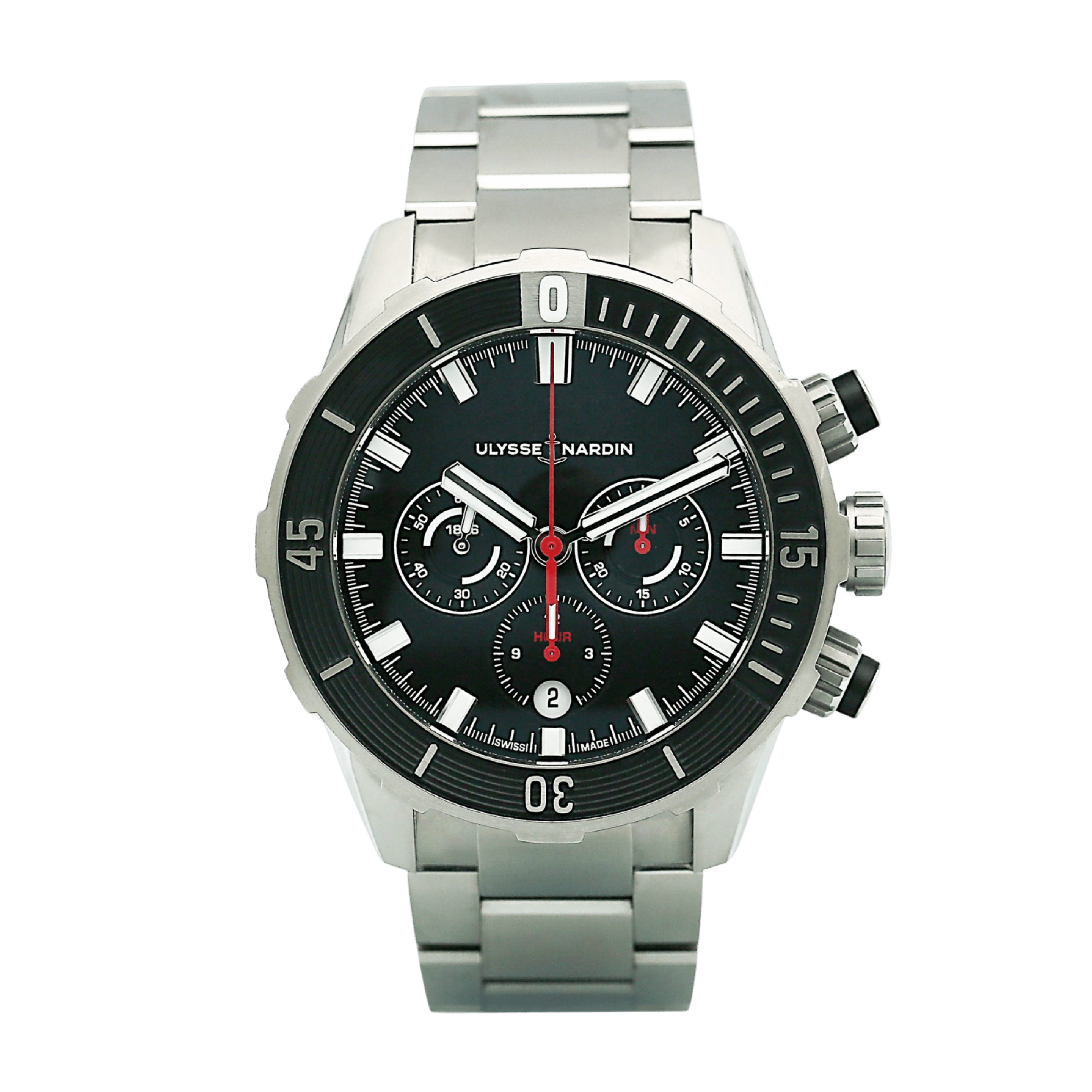 Diver Chronograph Titanium Black Dial 44mm Product Image