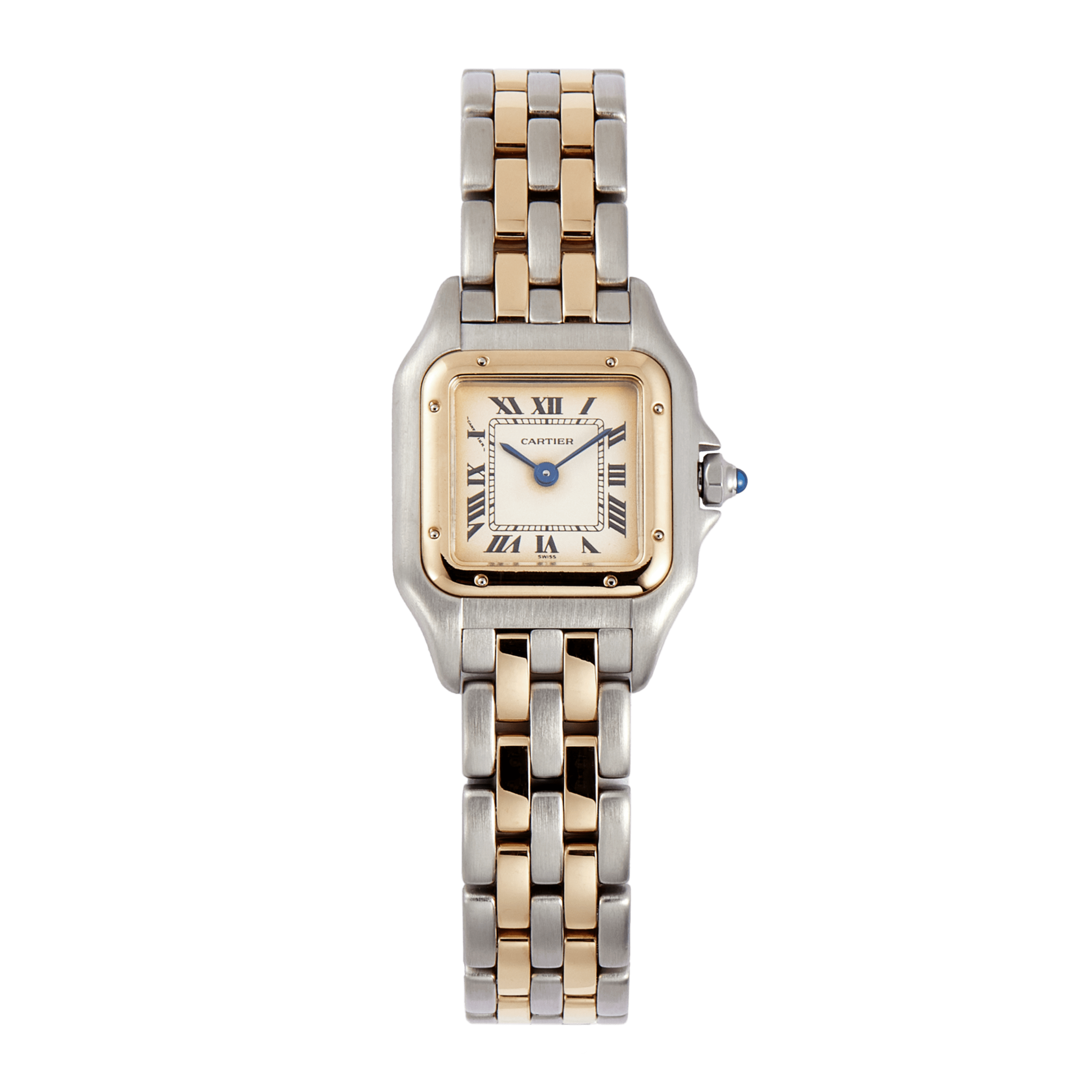 Vintage Panthère de Cartier Yellow Gold & Steel  White Dial 22mm Product Image