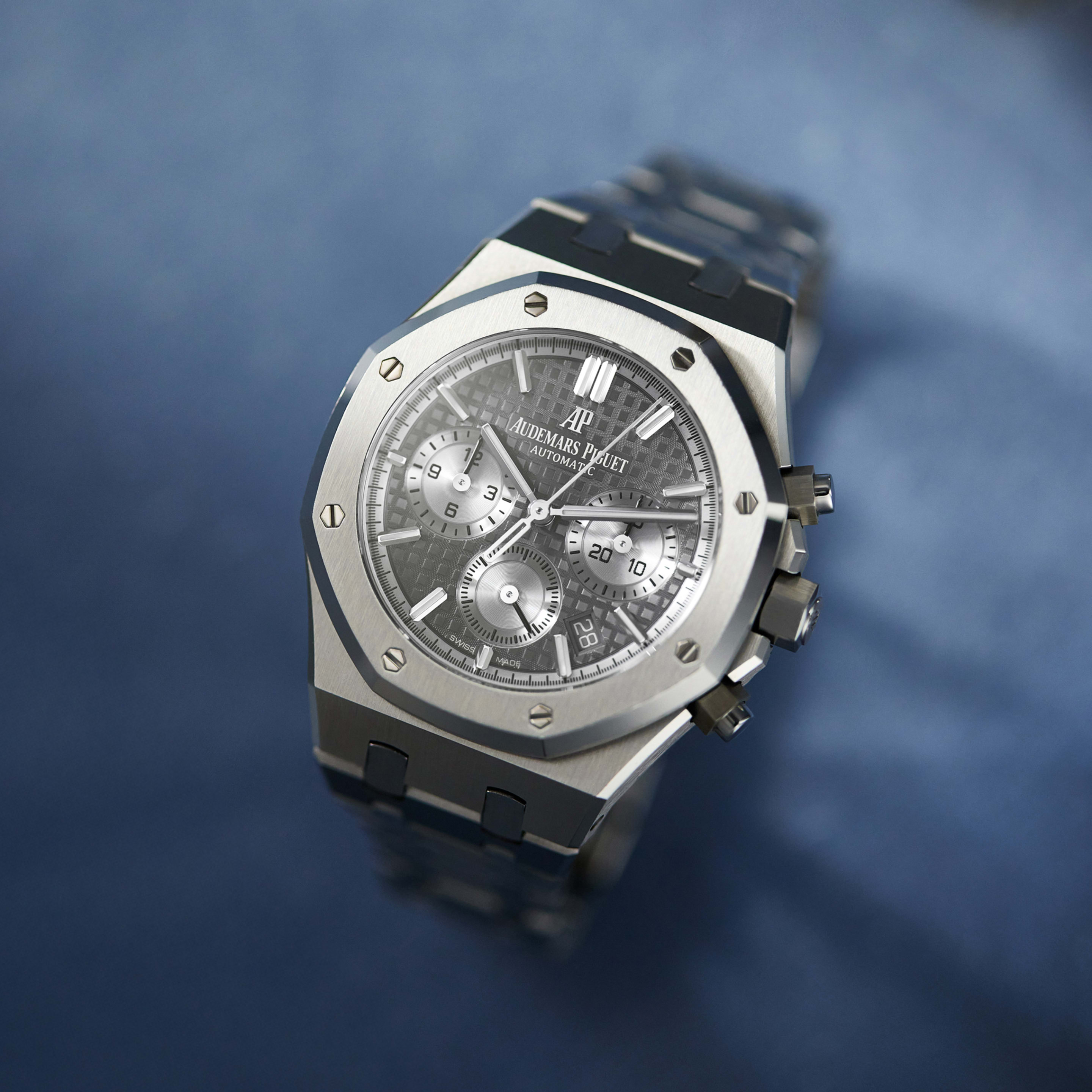 Audemars Piguet 掛時計　シルバー Audemars Piguet Royal Oak Selfwinding Chronograph Steel Grey Dial