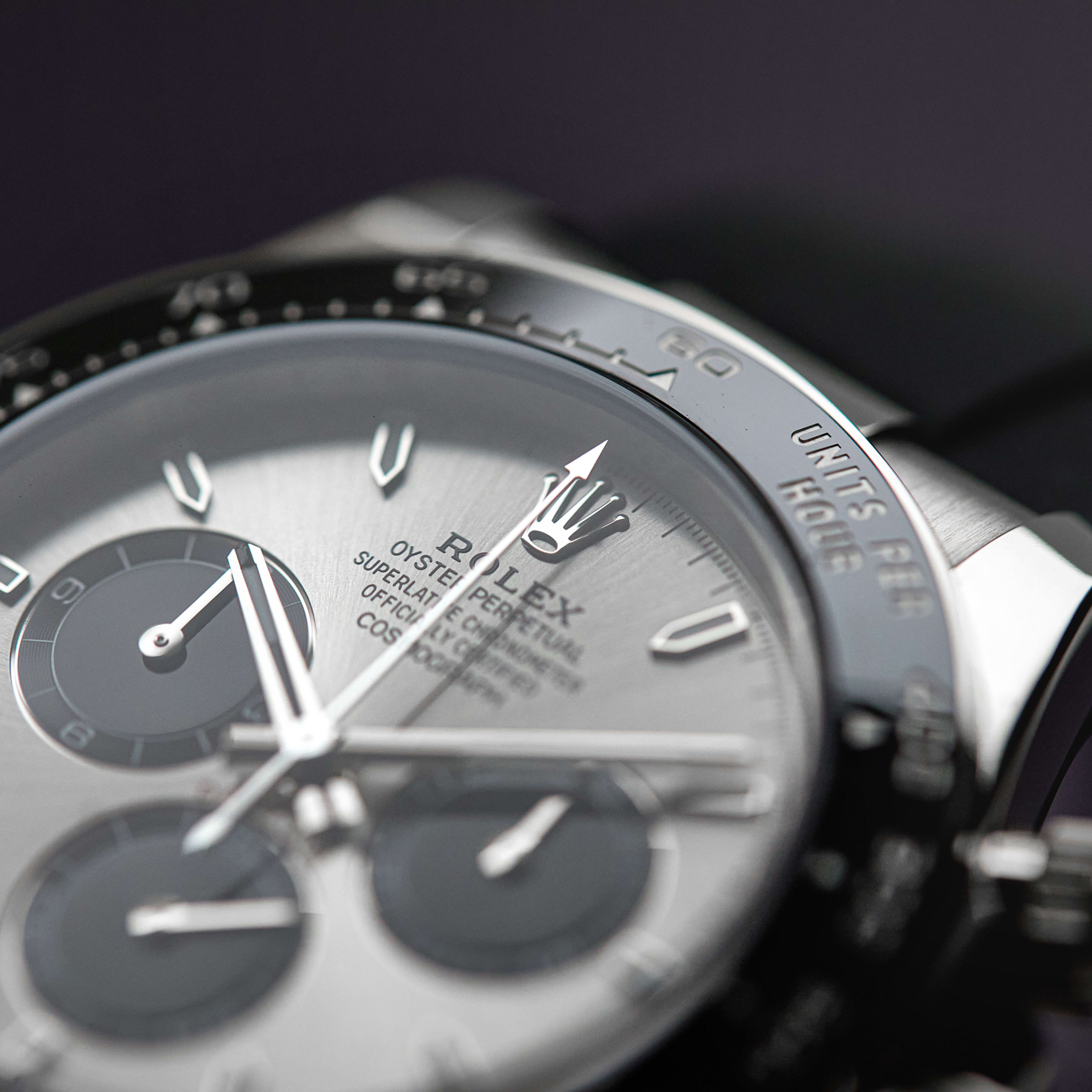 Rolex Daytona White Gold Oysterflex Silver Dial 40mm 126519LN-0006