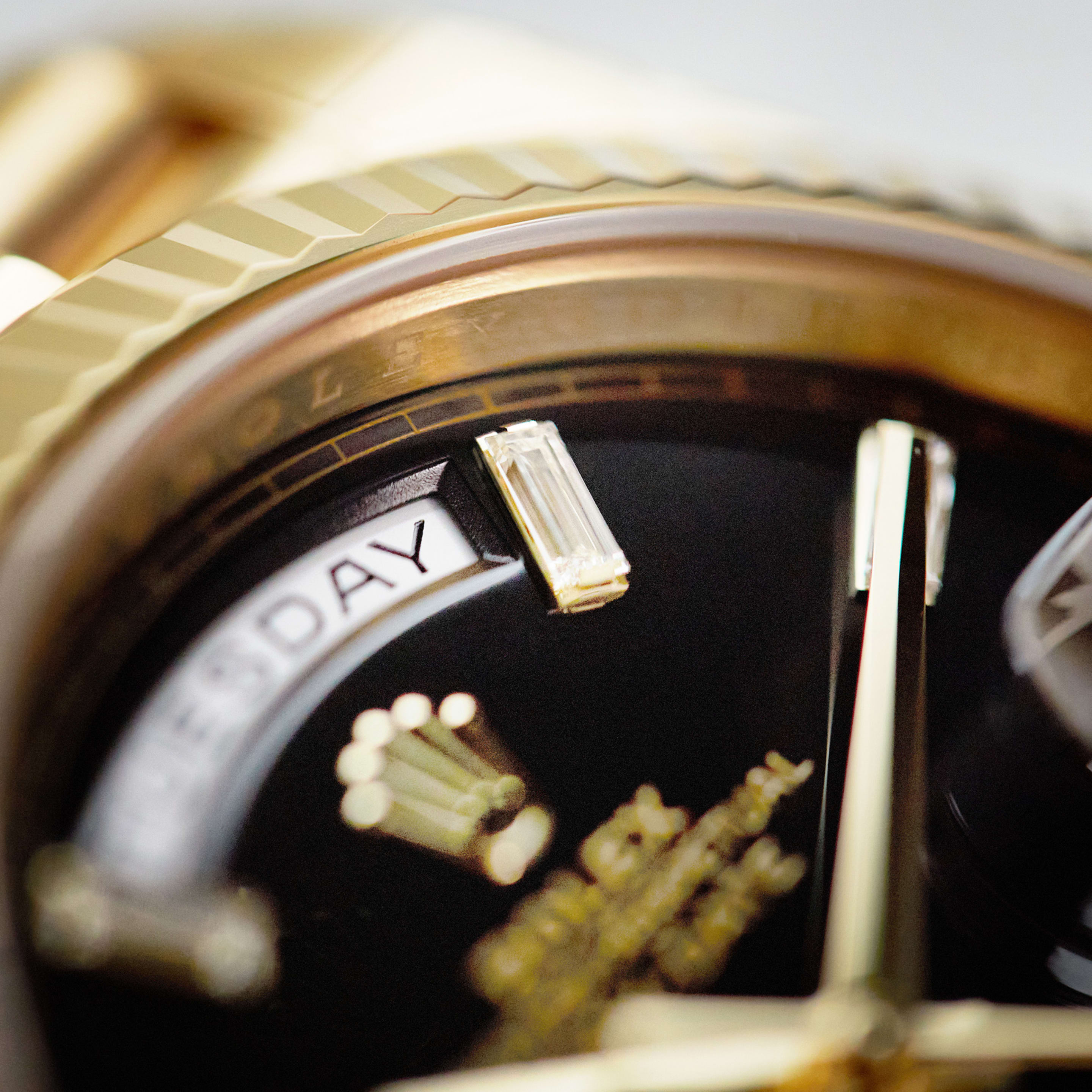 Day-Date Yellow Gold Black Dial 40mm Product Image