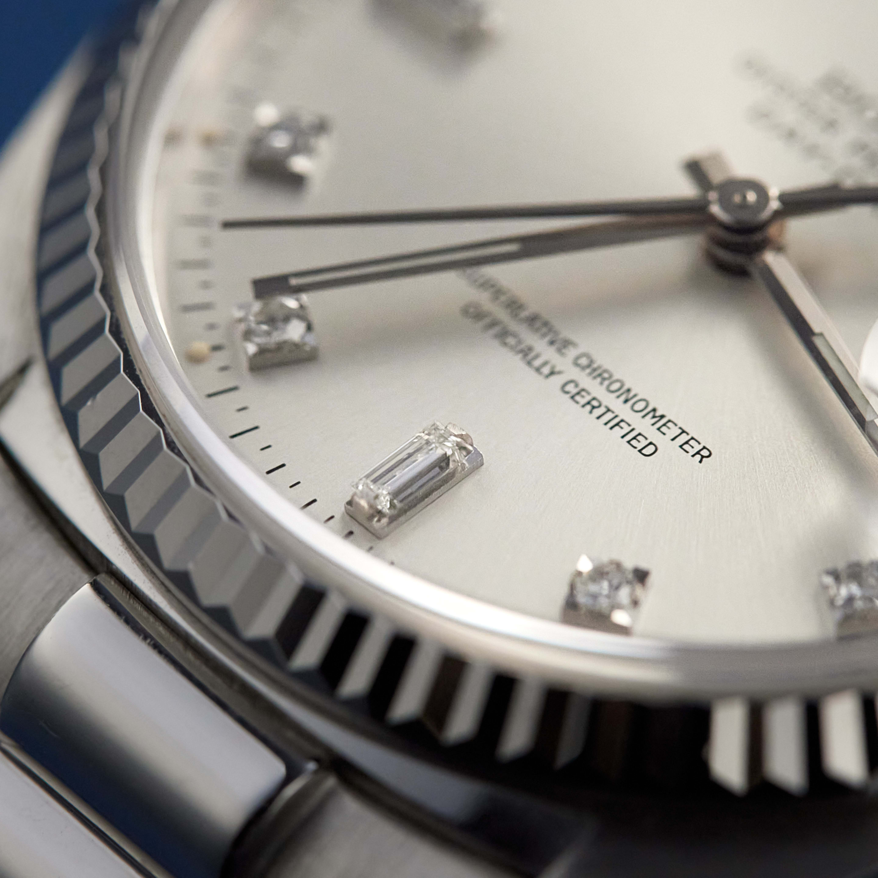 Vintage Day-Date White Gold Silver Dial 36mm Product Image