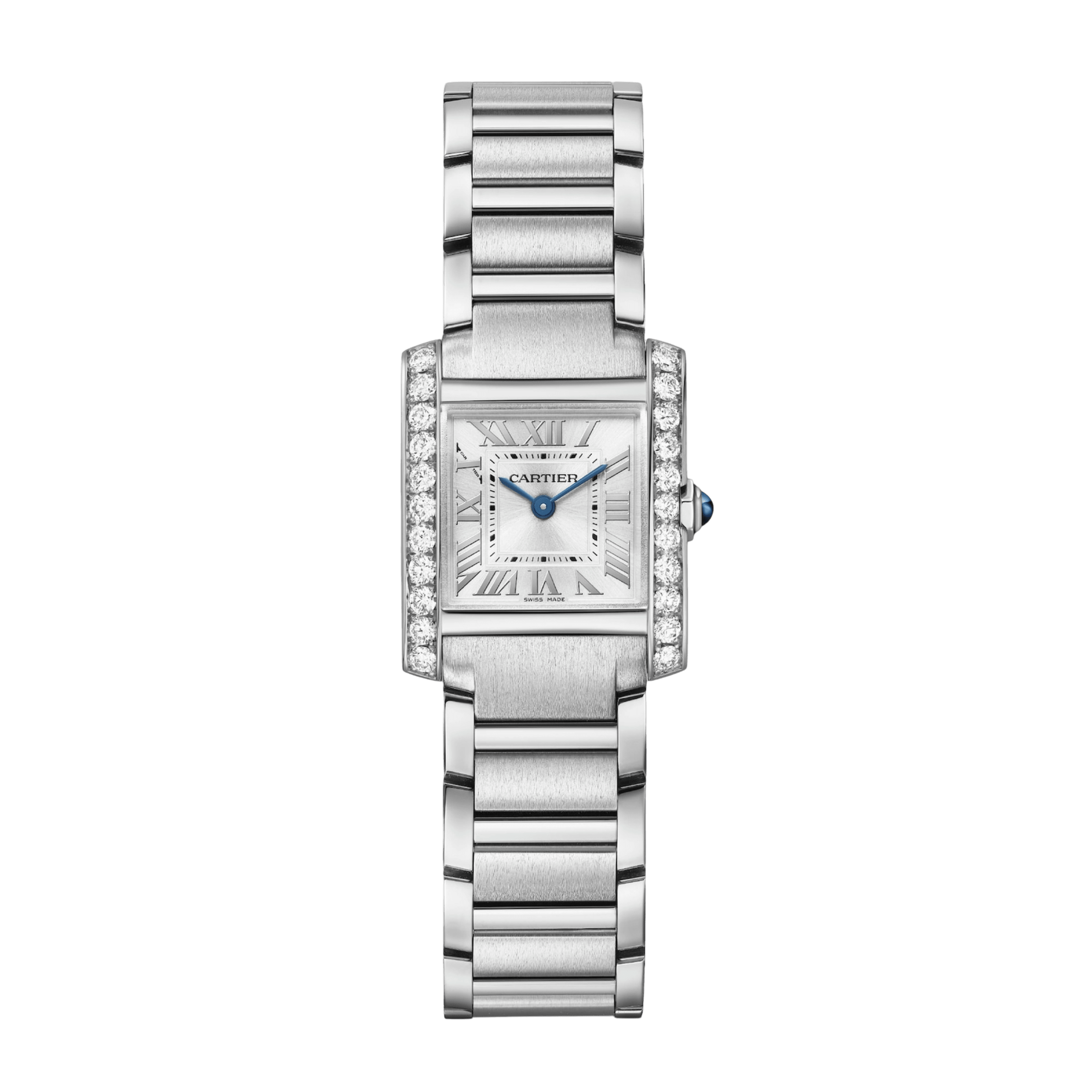 Tank Francaise Steel Diamond Silver Dial 21mm Product Image