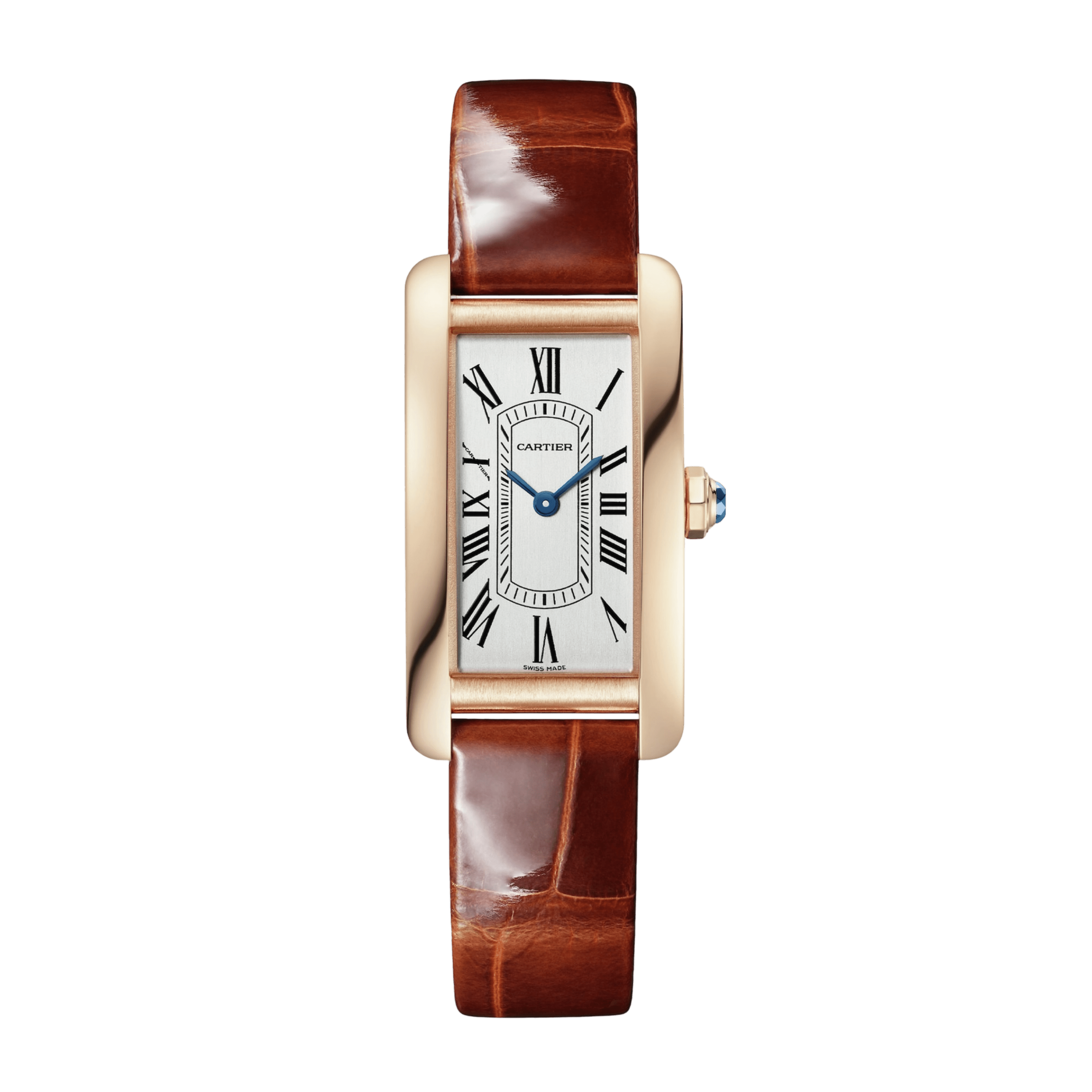 Tank Americaine Rose Gold Silver Dial 19mm Product Image