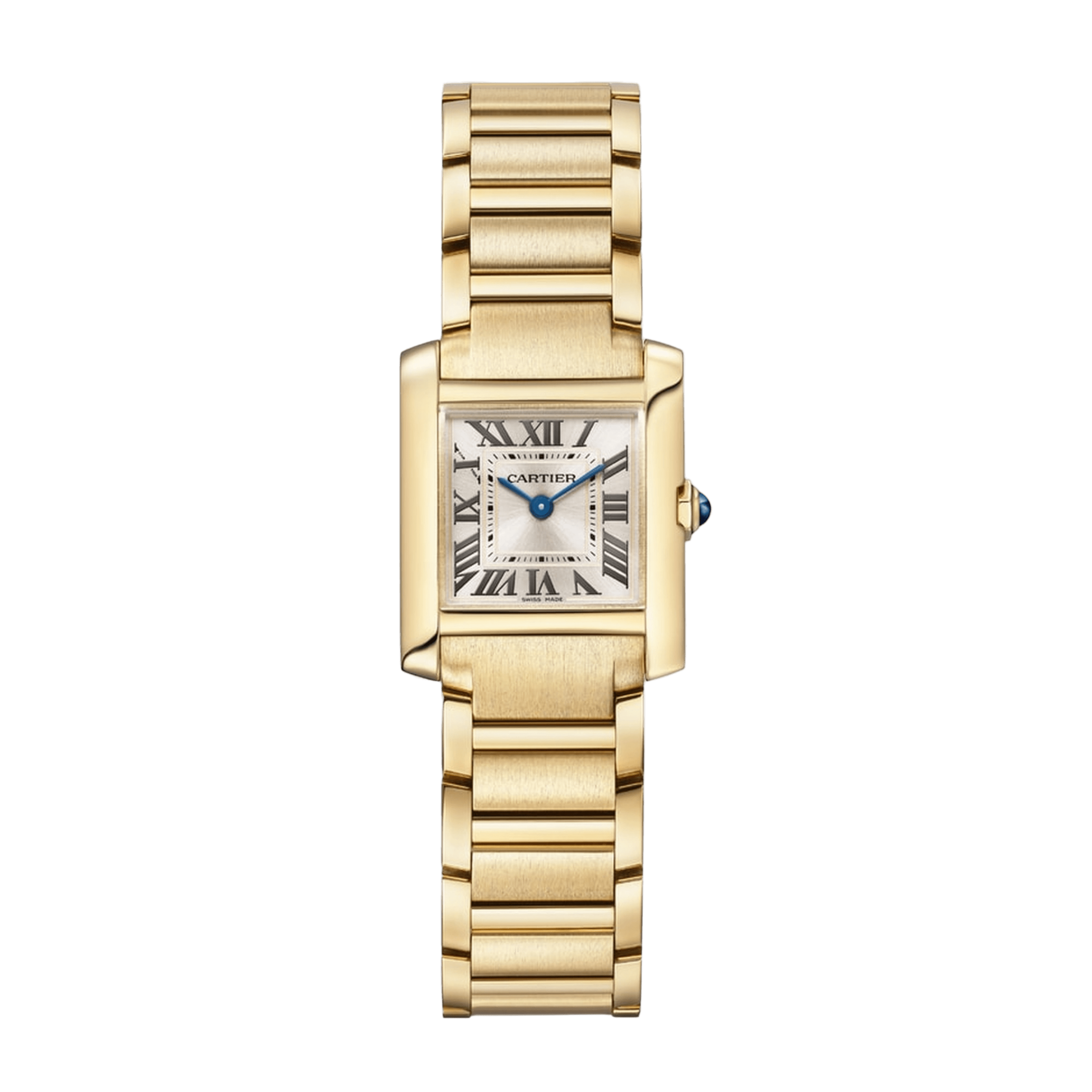Tank Française Yellow Gold Golden Sunray Dial 21mm Product Image
