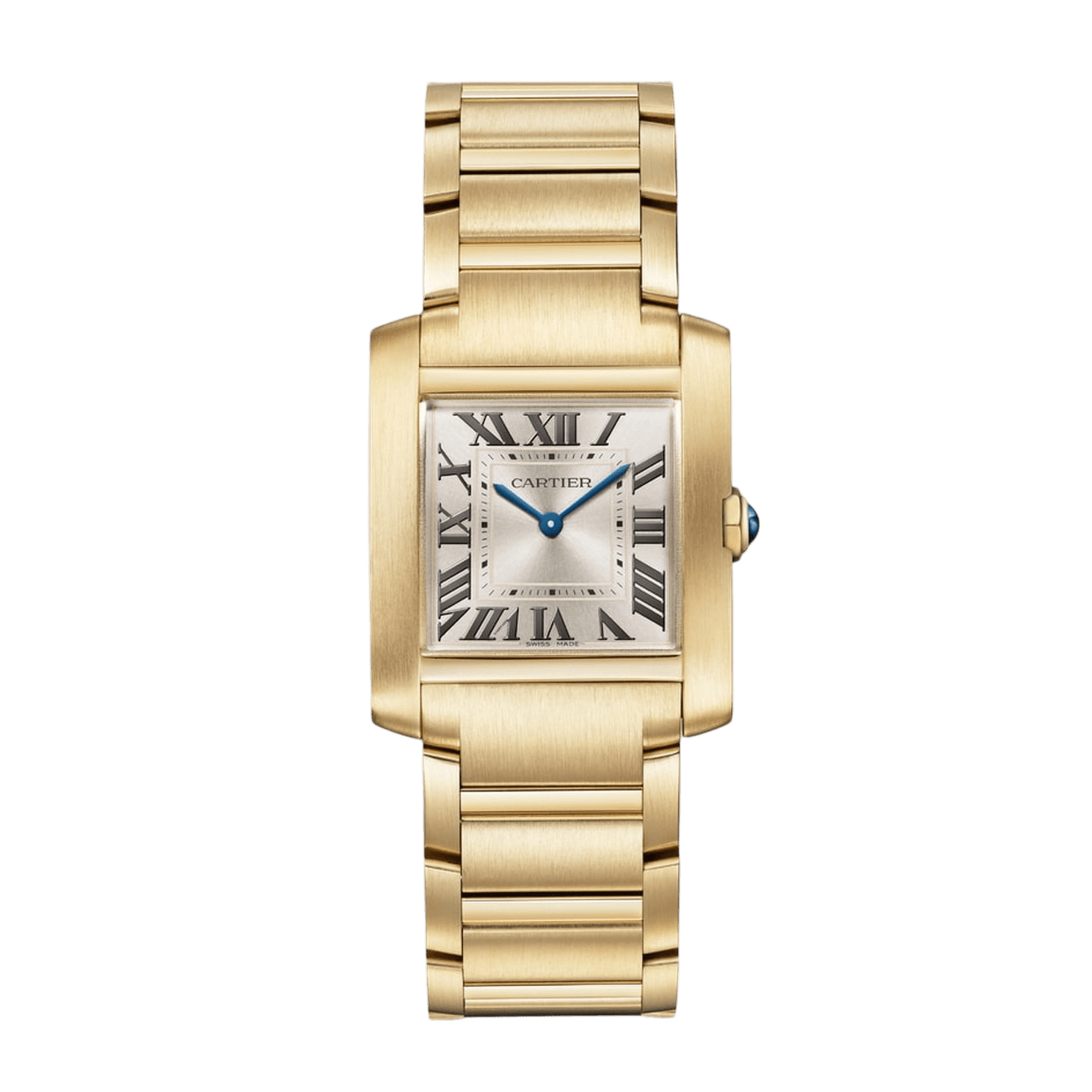 Tank Française Yellow Gold Golden Sunray Dial 27mm Product Image