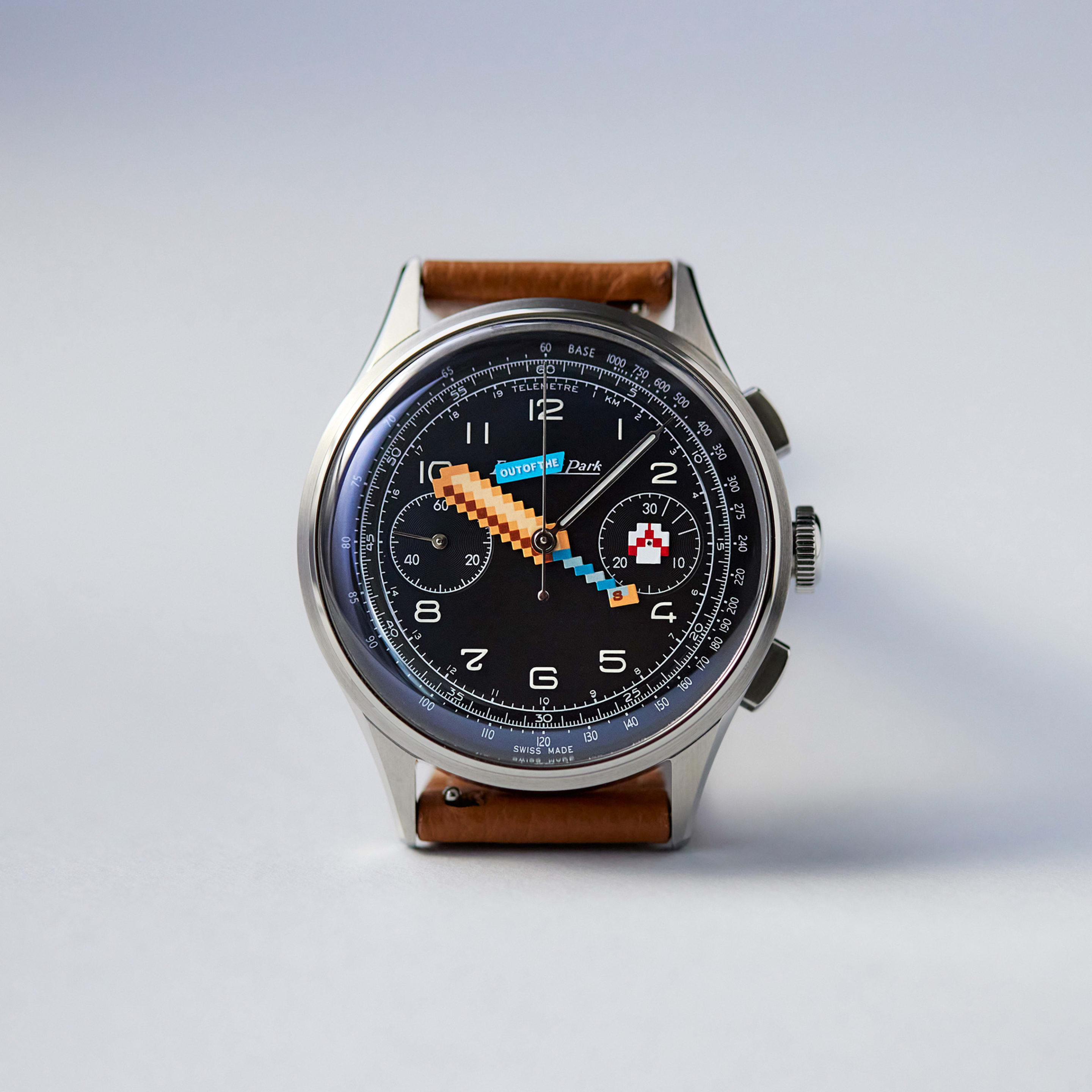 Out of the Park - Seconde/Seconde/ Steel Black Dial 39mm Product Image