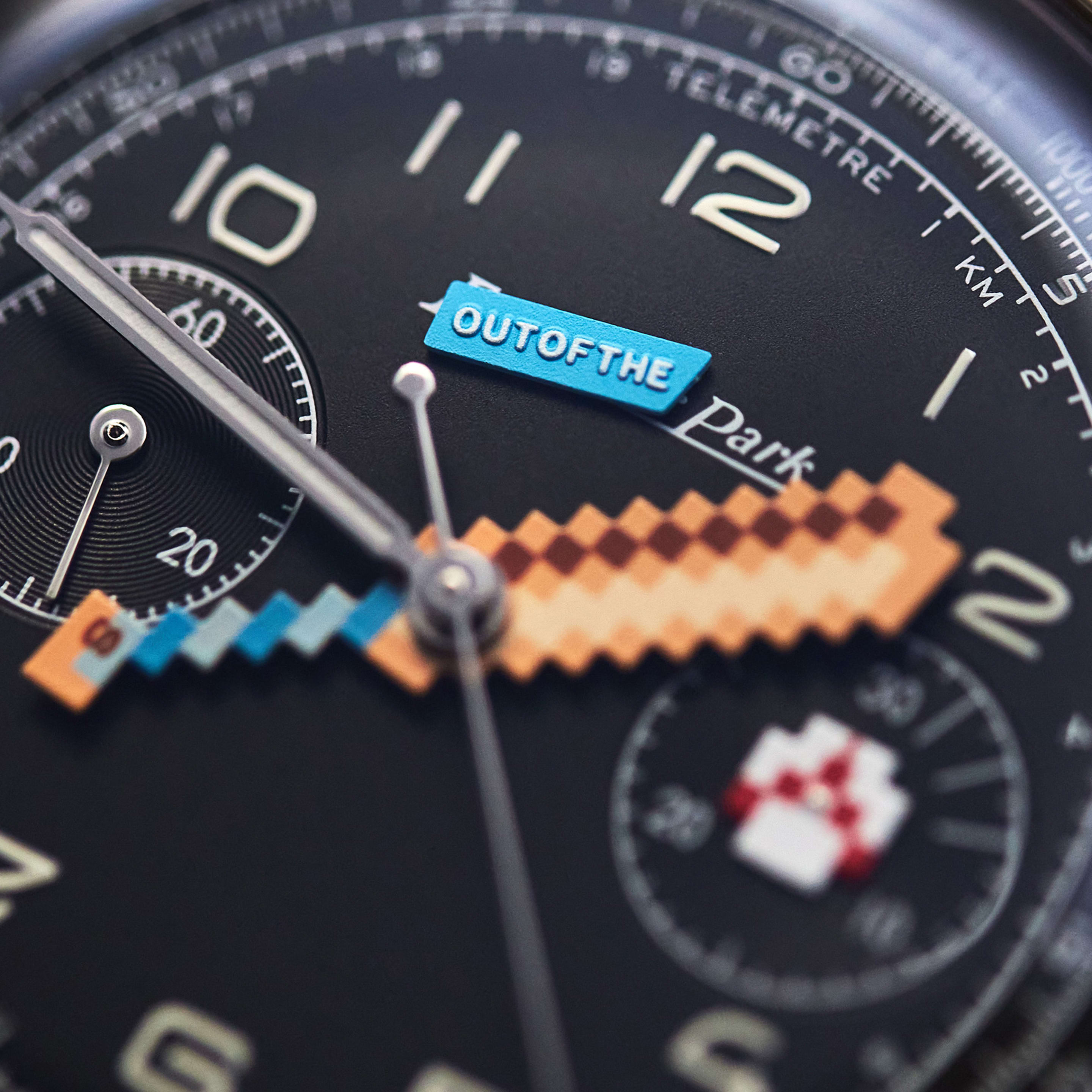 Out of the Park - Seconde/Seconde/ Steel Black Dial 39mm Product Image